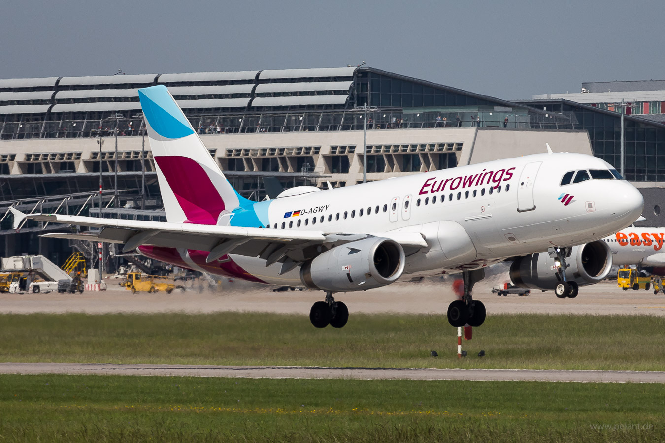 D-AGWY Eurowings Airbus A319-132 in Stuttgart / STR