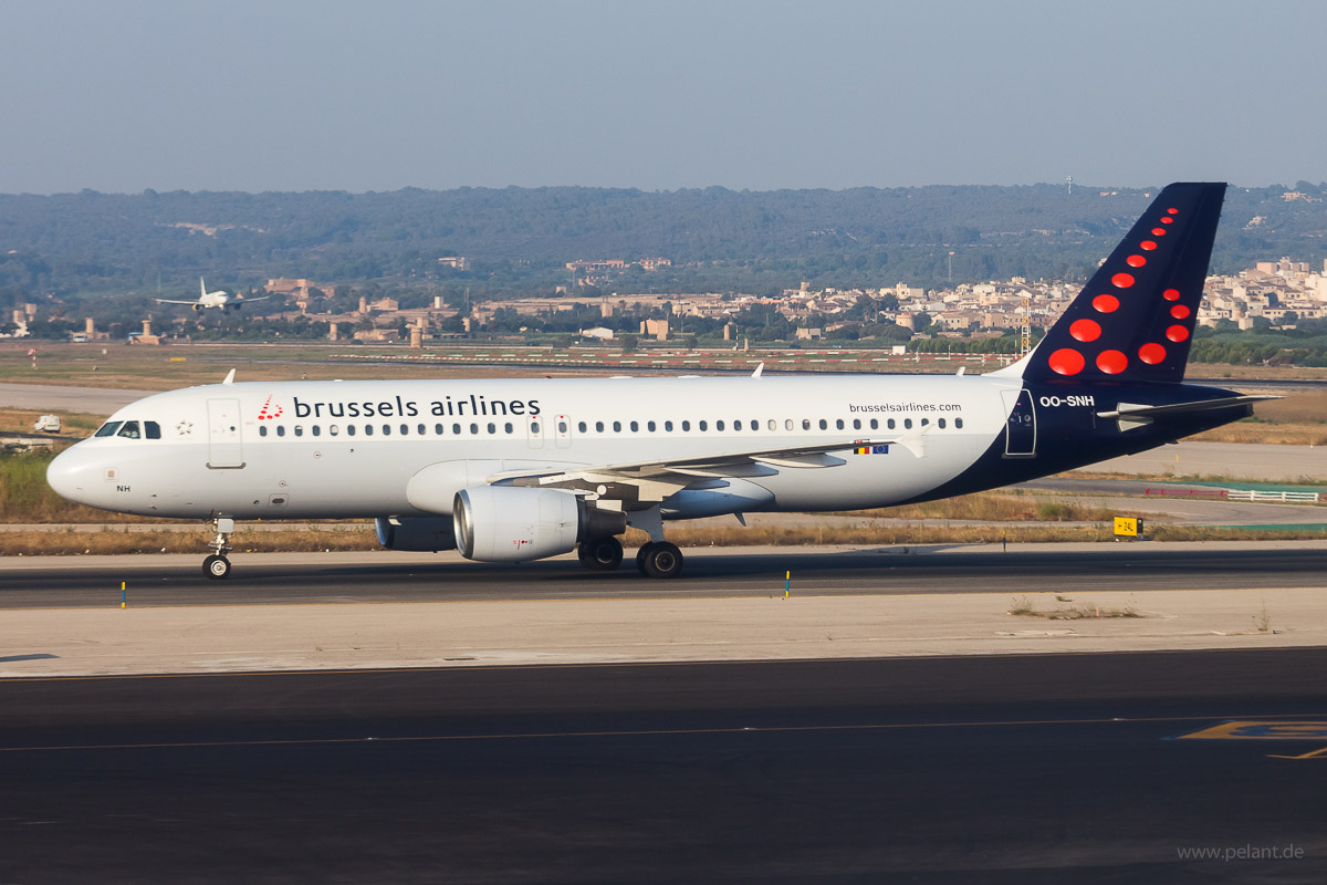 OO-SNH Brussels Airlines Airbus A320-214 in Palma de Mallorca / PMI