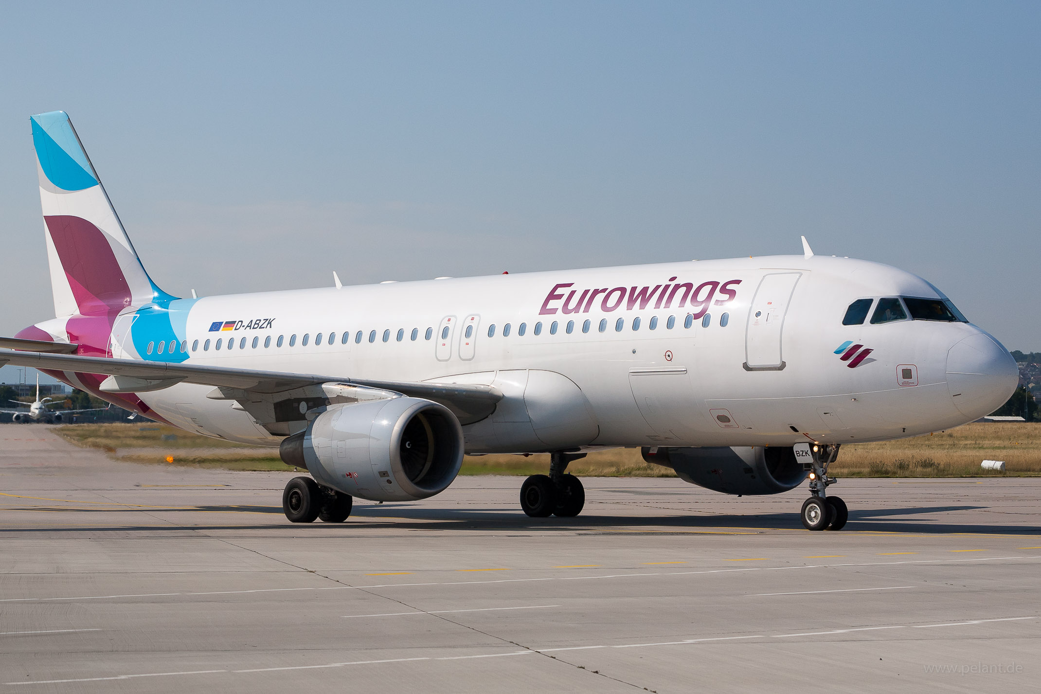 D-ABZK Eurowings Airbus A320-216 in Stuttgart / STR