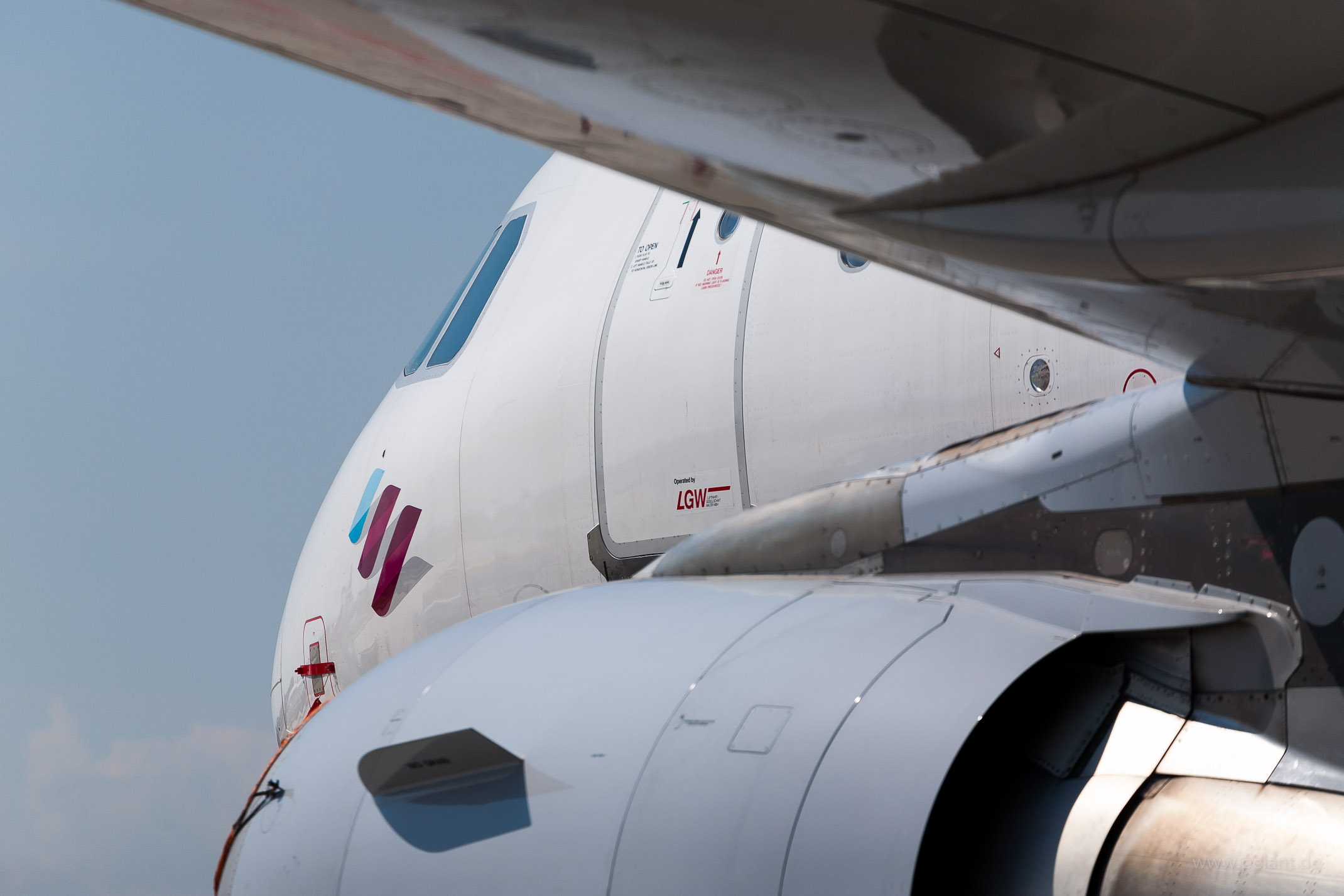 D-ABGP Eurowings Airbus A319-112 in Stuttgart / STR