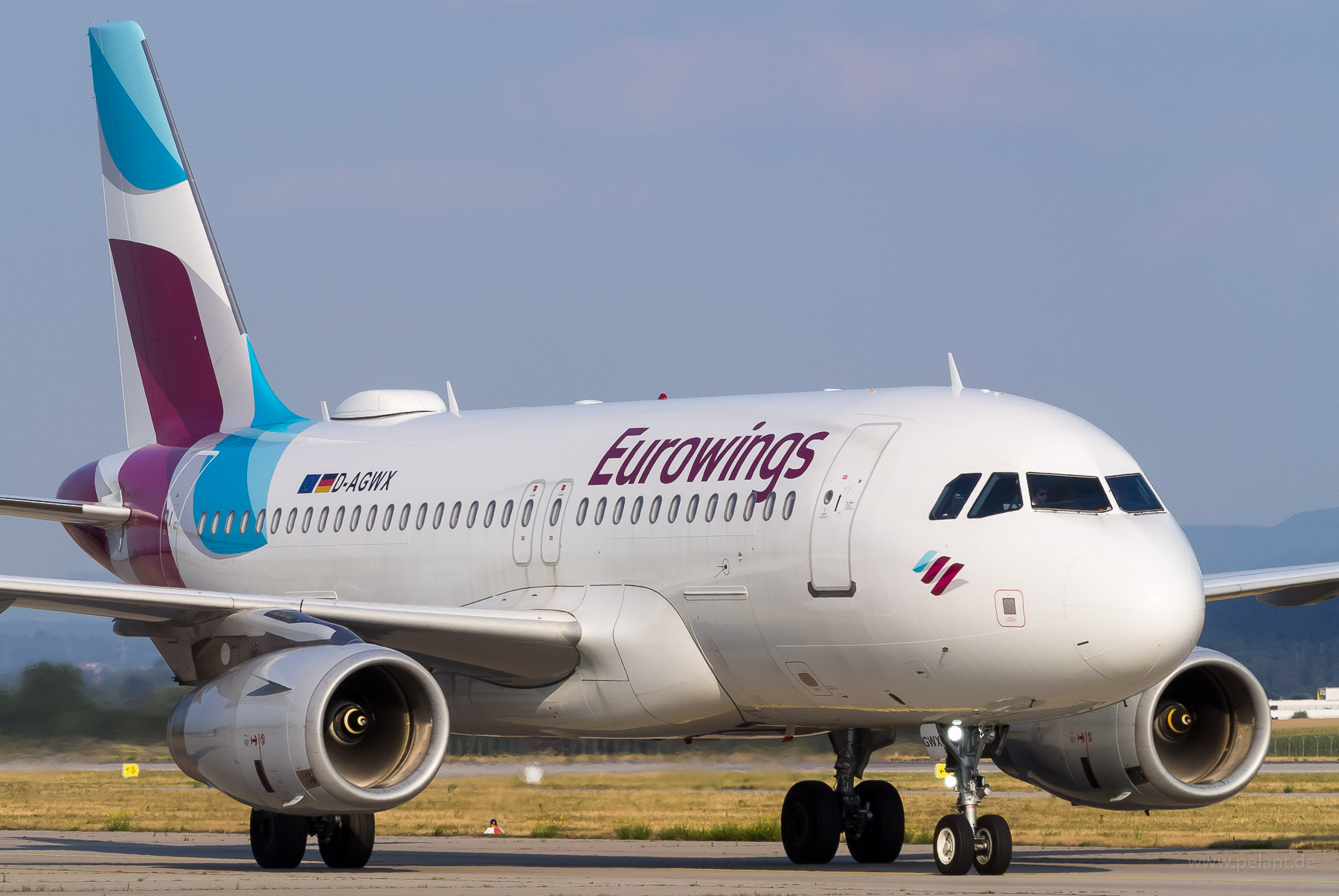 D-AGWX Eurowings Airbus A319-132 in Stuttgart / STR