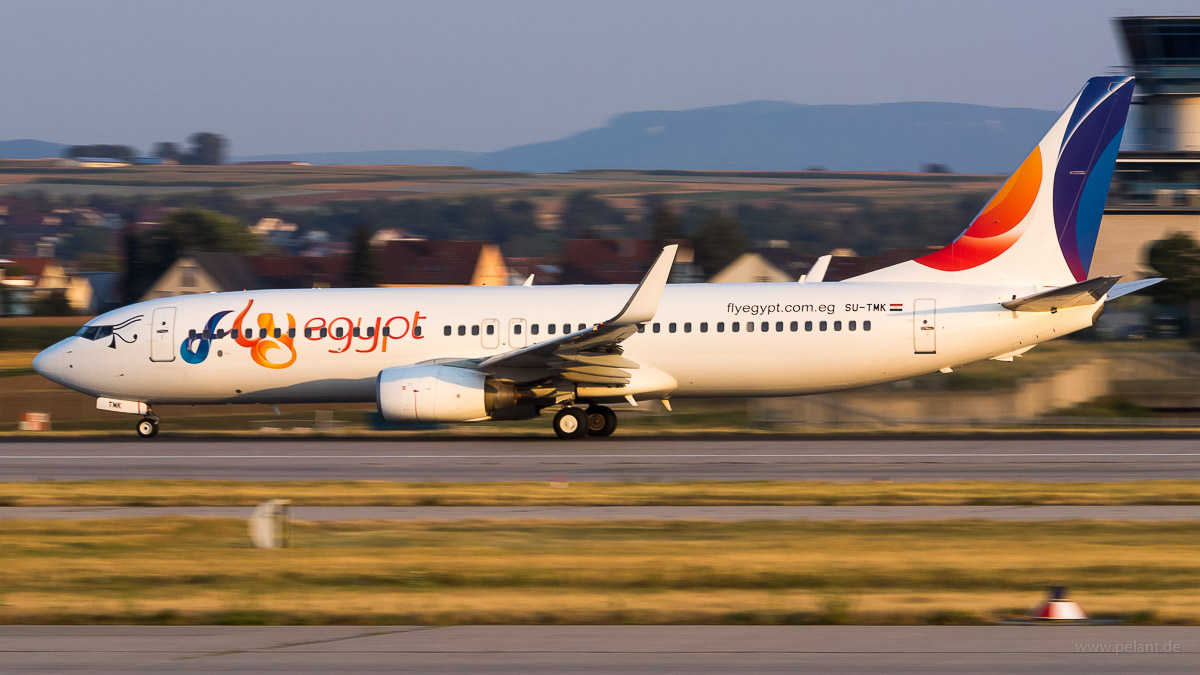 SU-TMK FlyEgypt Boeing 737-82R in Stuttgart / STR