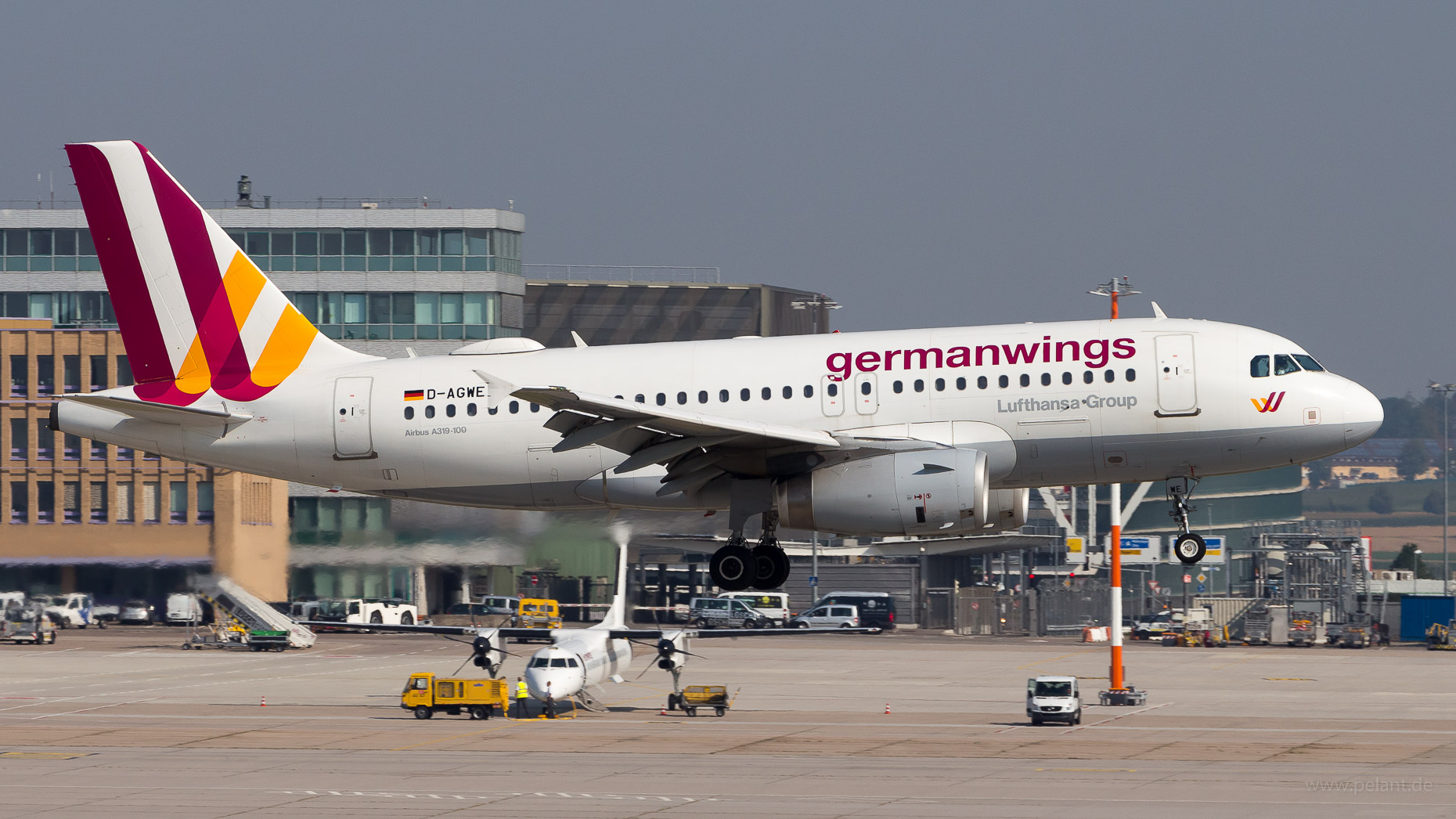 D-AGWE Germanwings Airbus A319-132 in Stuttgart / STR