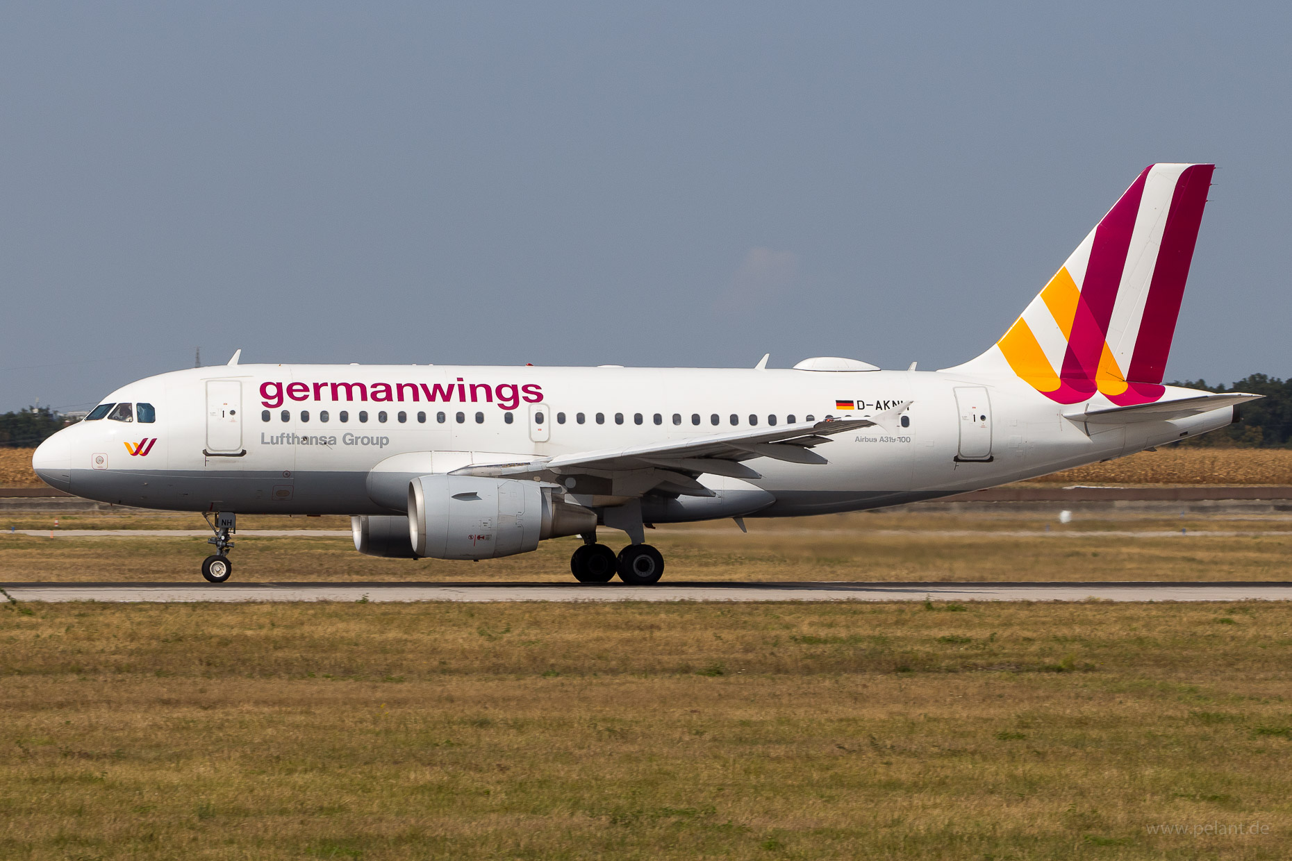 D-AKNH Germanwings Airbus A319-112 in Stuttgart / STR