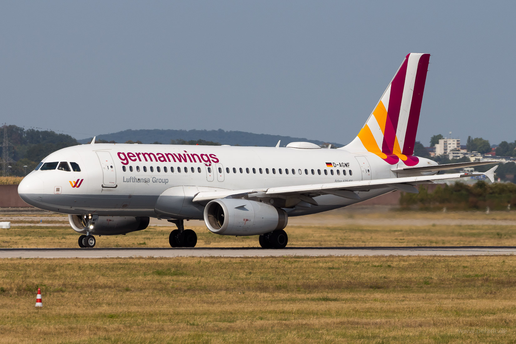 D-AGWF Germanwings Airbus A319-132 in Stuttgart / STR