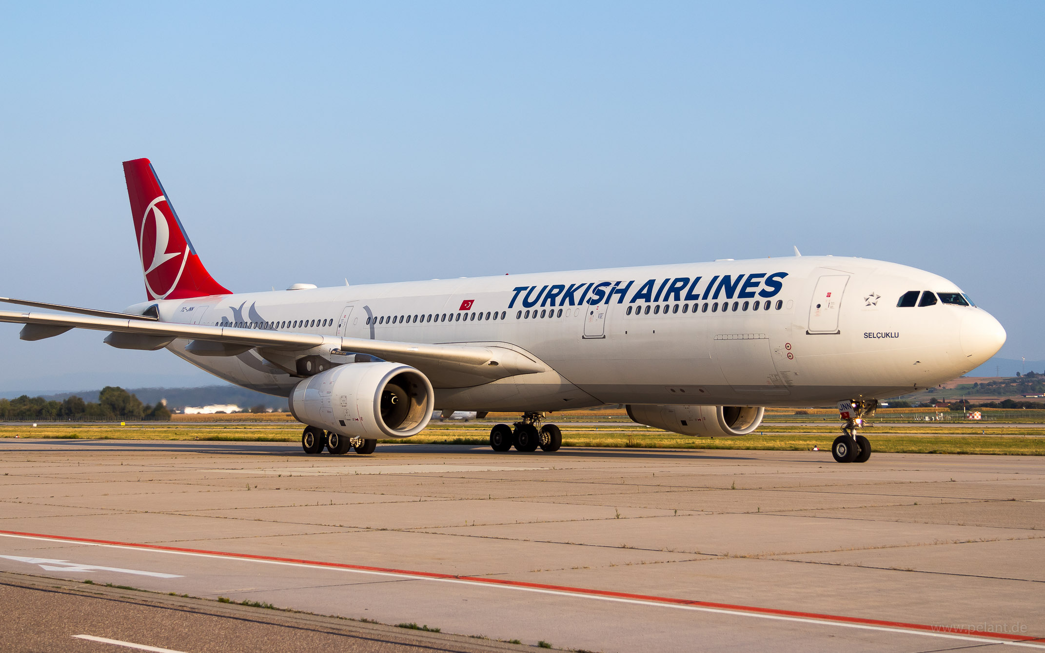 TC-JNN Turkish Airlines Airbus A330-343 in Stuttgart / STR
