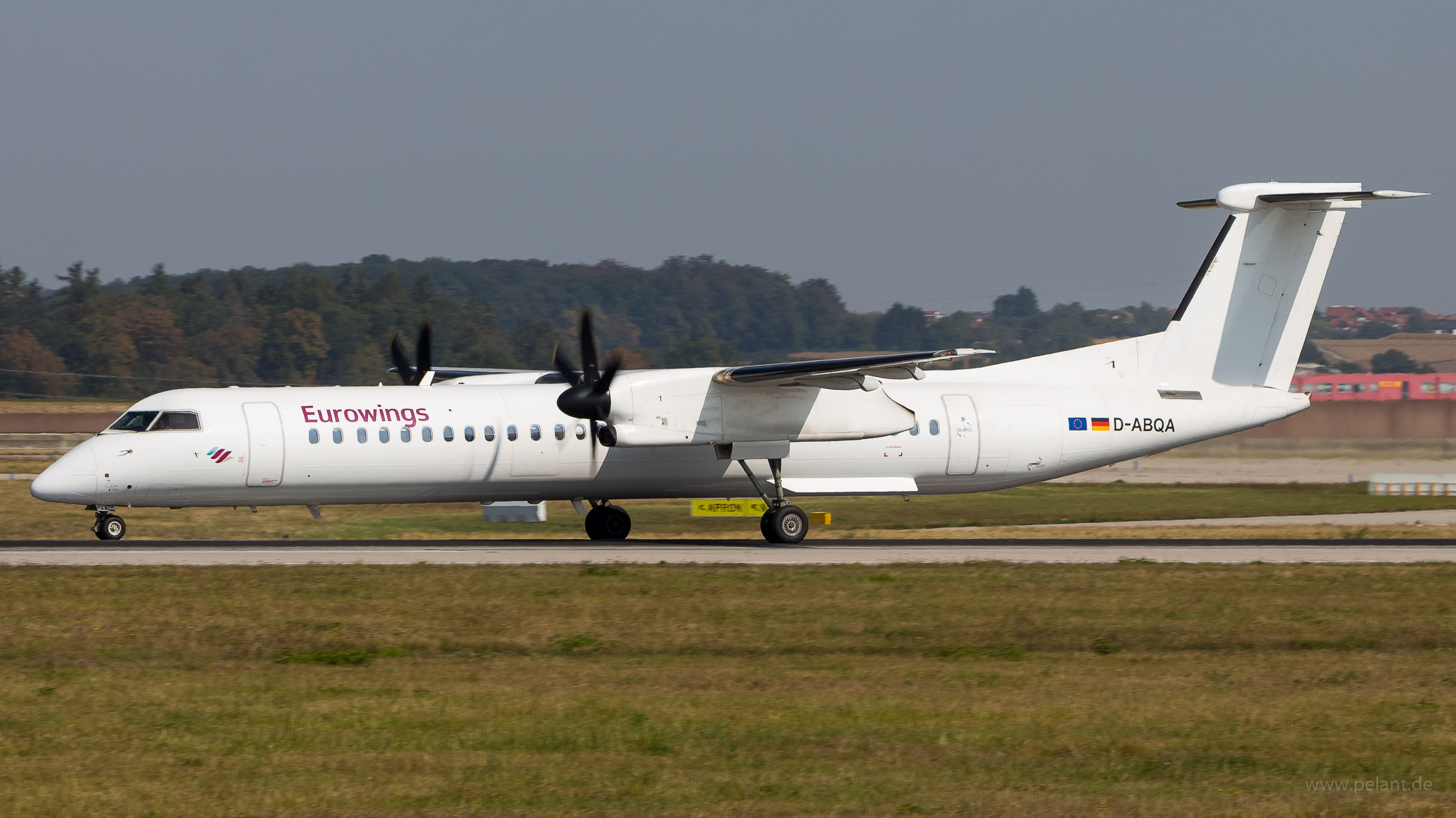 D-ABQA Eurowings Dash 8Q-400 in Stuttgart / STR