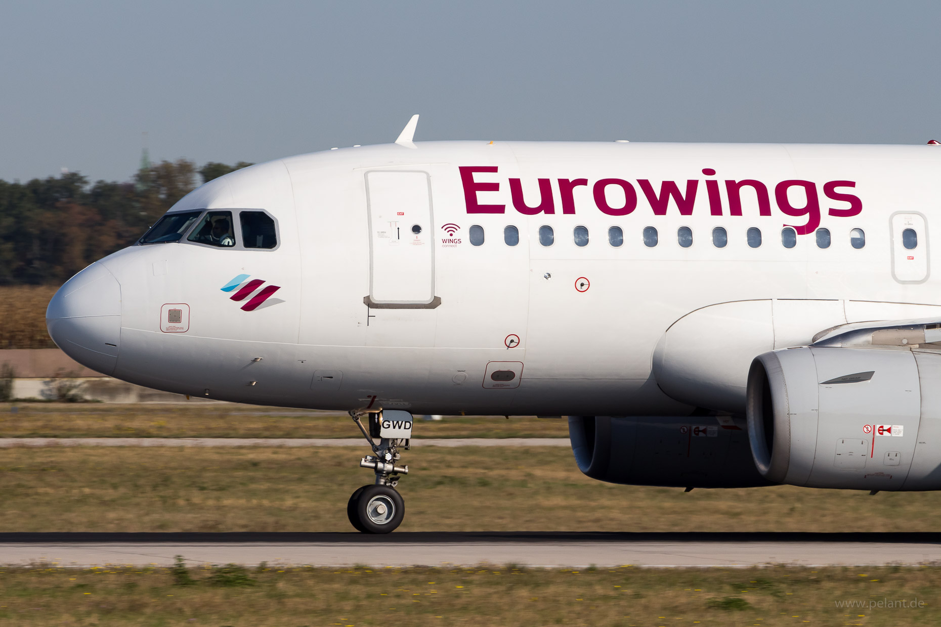 D-AGWD Eurowings Airbus A319-132 in Stuttgart / STR