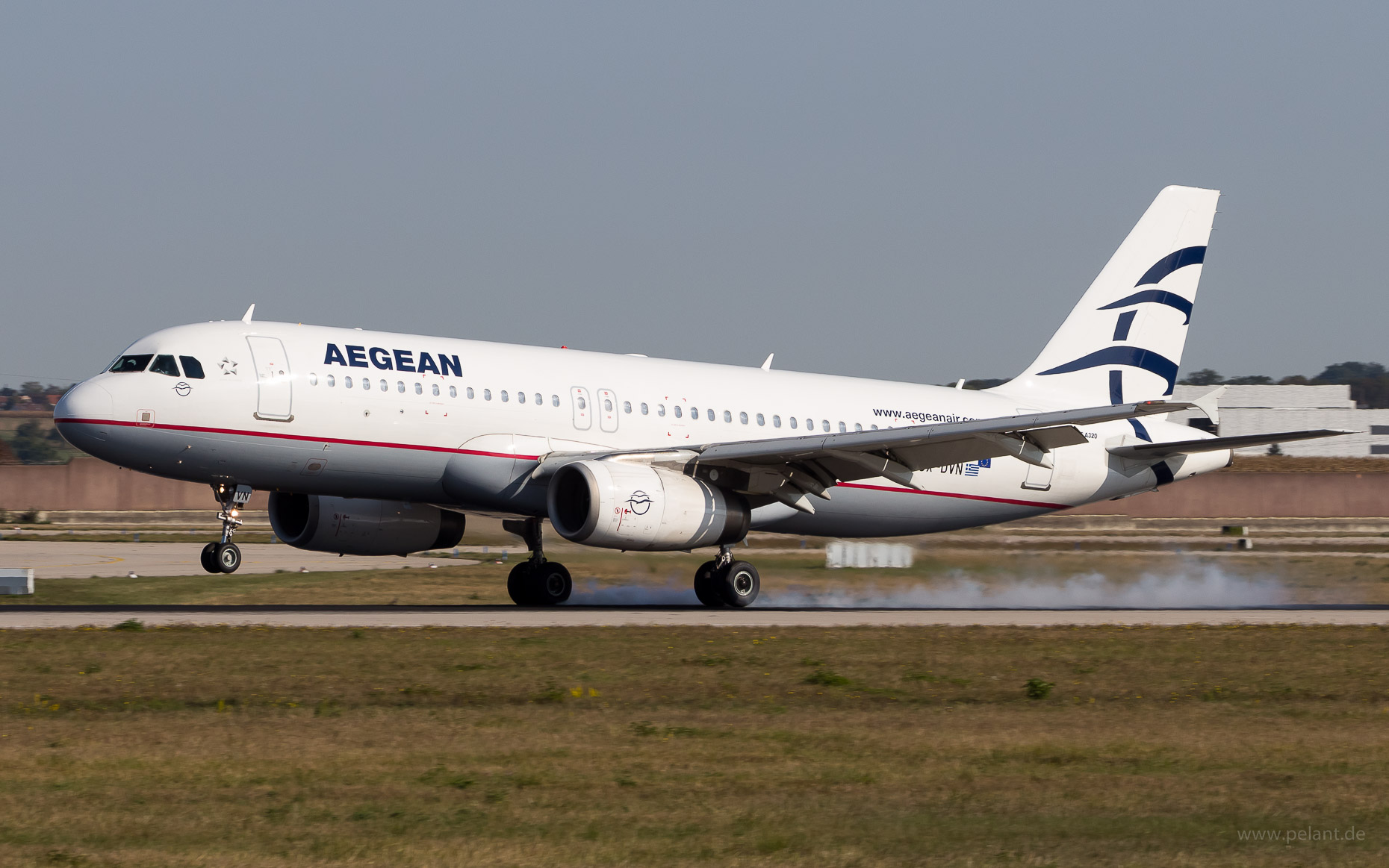 SX-DVN Aegean Airbus A320-232 in Stuttgart / STR