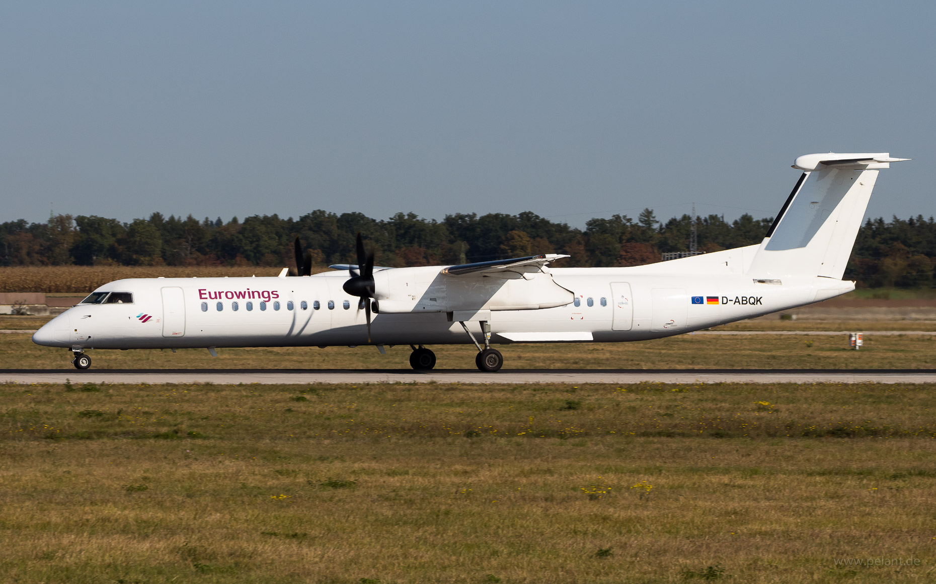 D-ABQK Eurowings Dash 8Q-400 in Stuttgart / STR