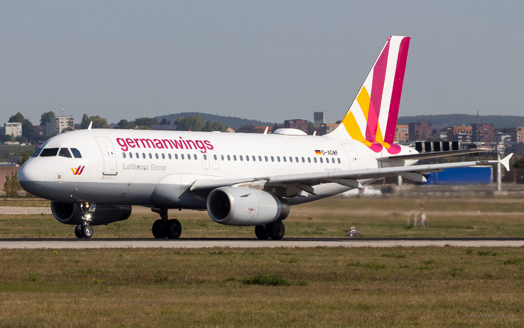 D-AGWF Germanwings Airbus A319-132 in Stuttgart / STR