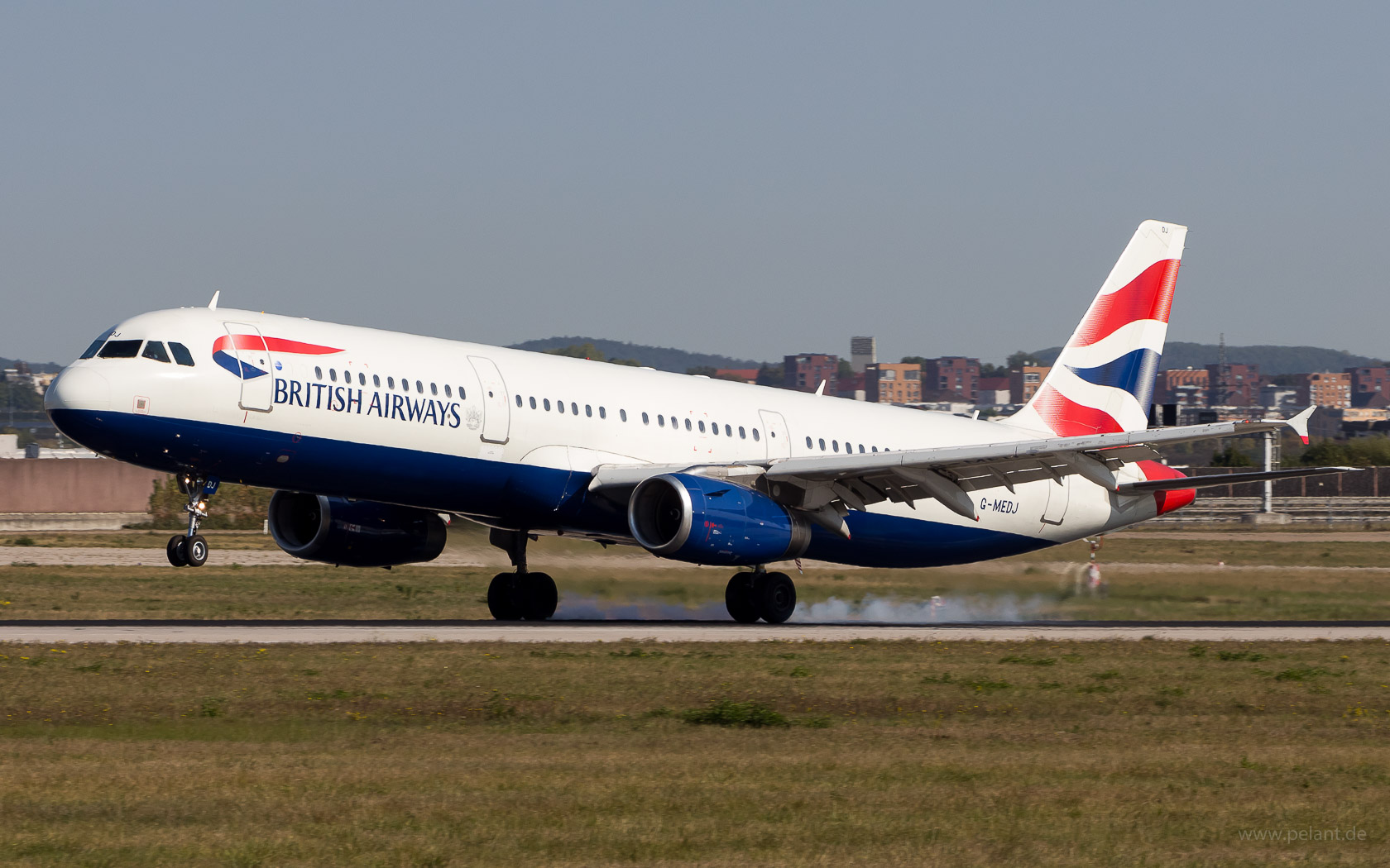 G-MEDJ British Airways Airbus A321-231 in Stuttgart / STR