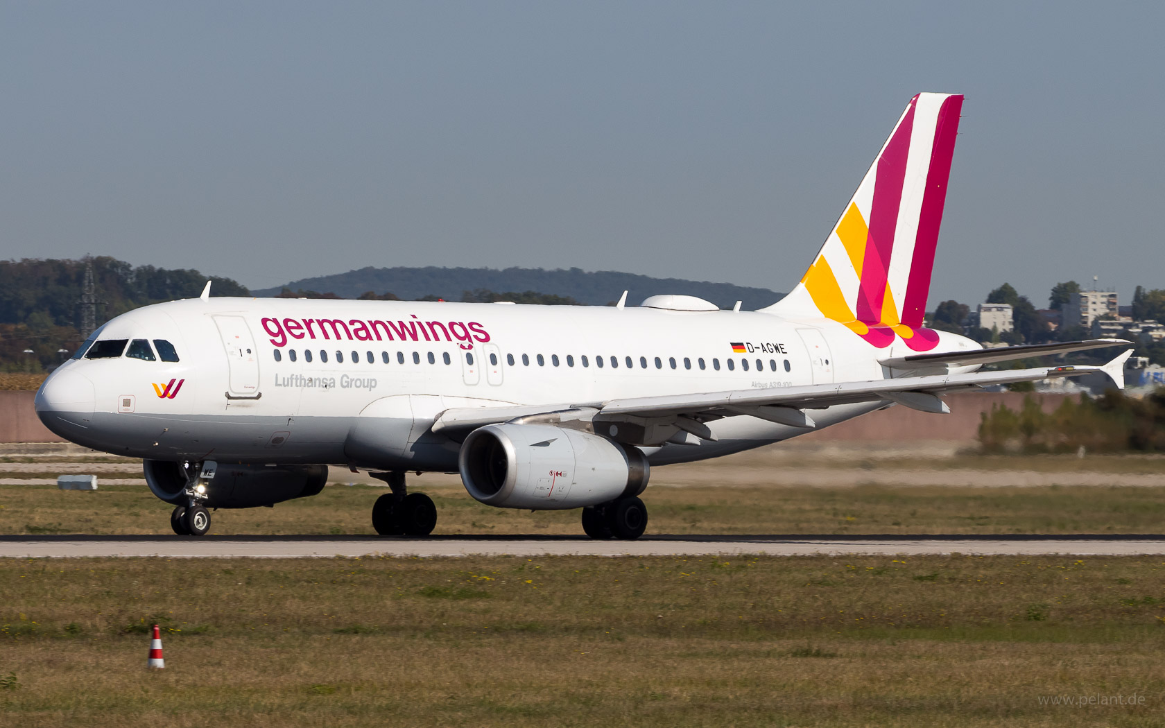 D-AGWE Germanwings Airbus A319-132 in Stuttgart / STR