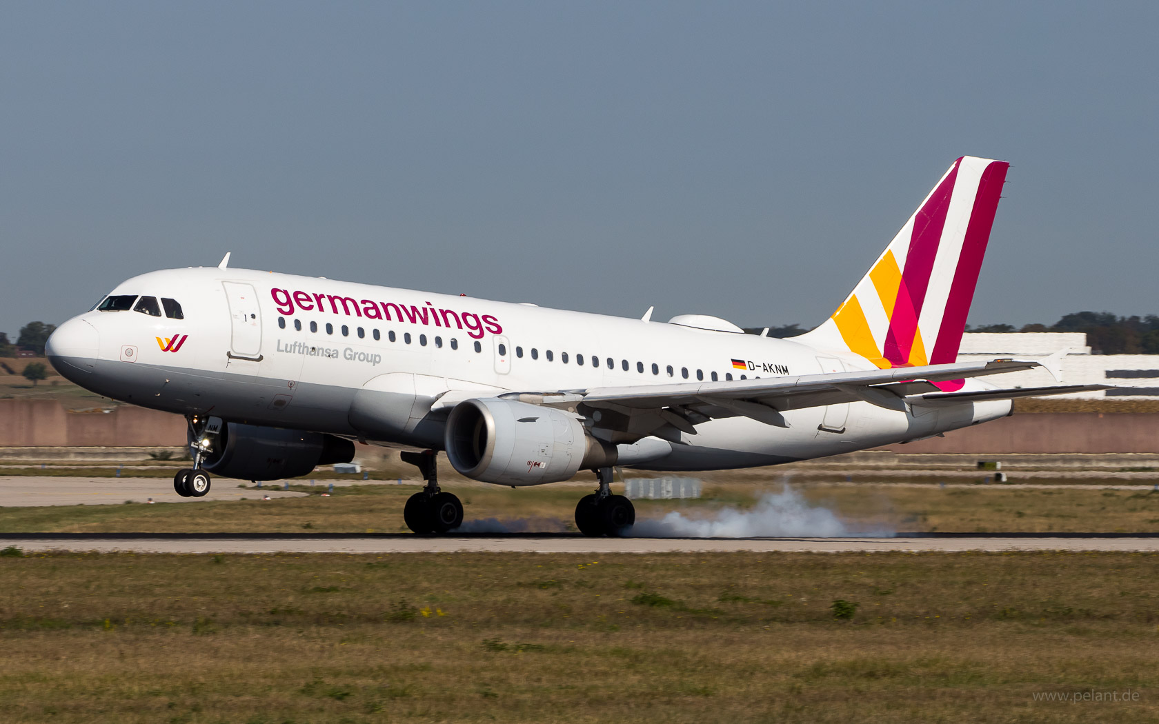 D-AKNM Germanwings Airbus A319-112 in Stuttgart / STR
