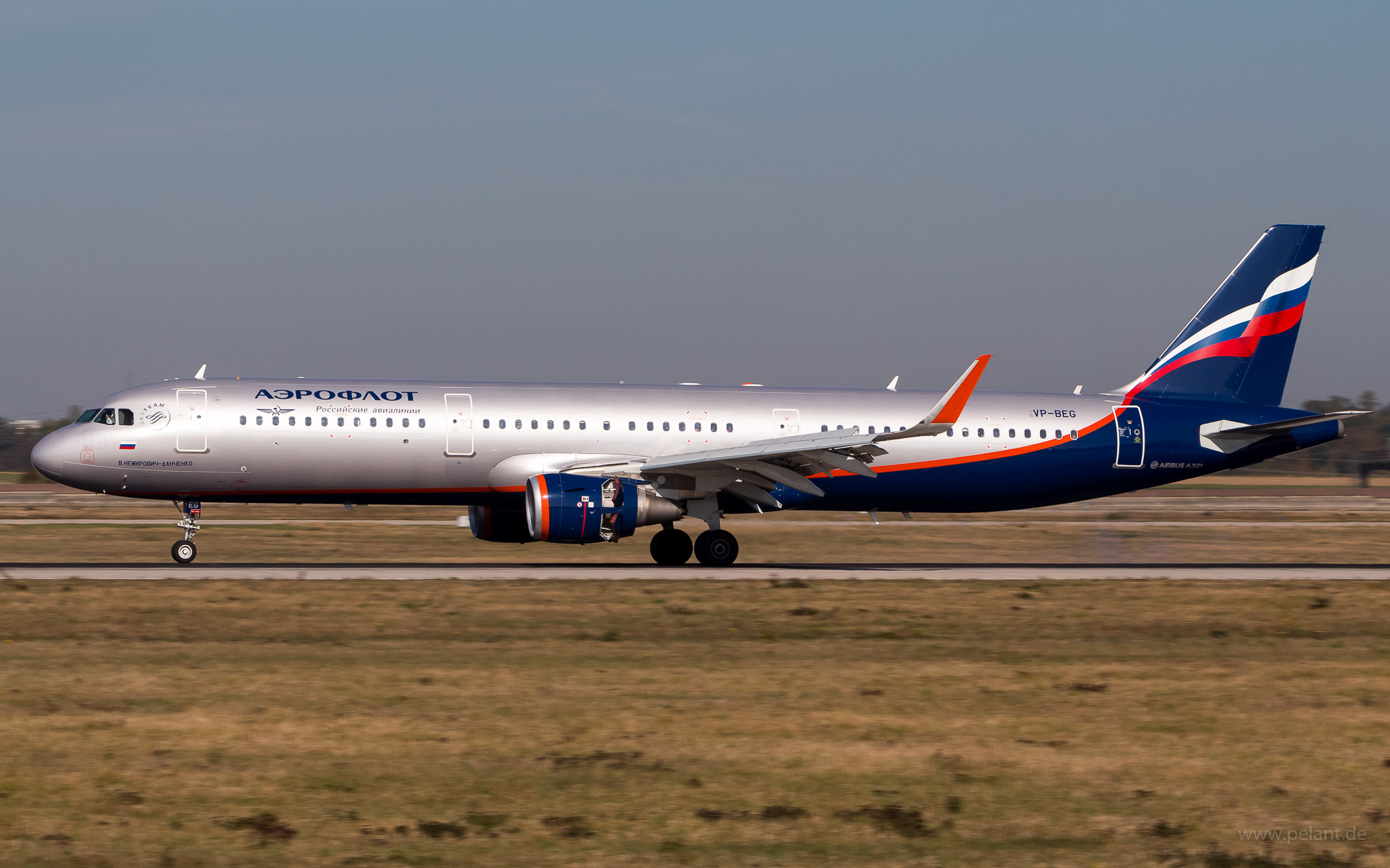 VP-BEG Aeroflot Airbus A321-211 in Stuttgart / STR