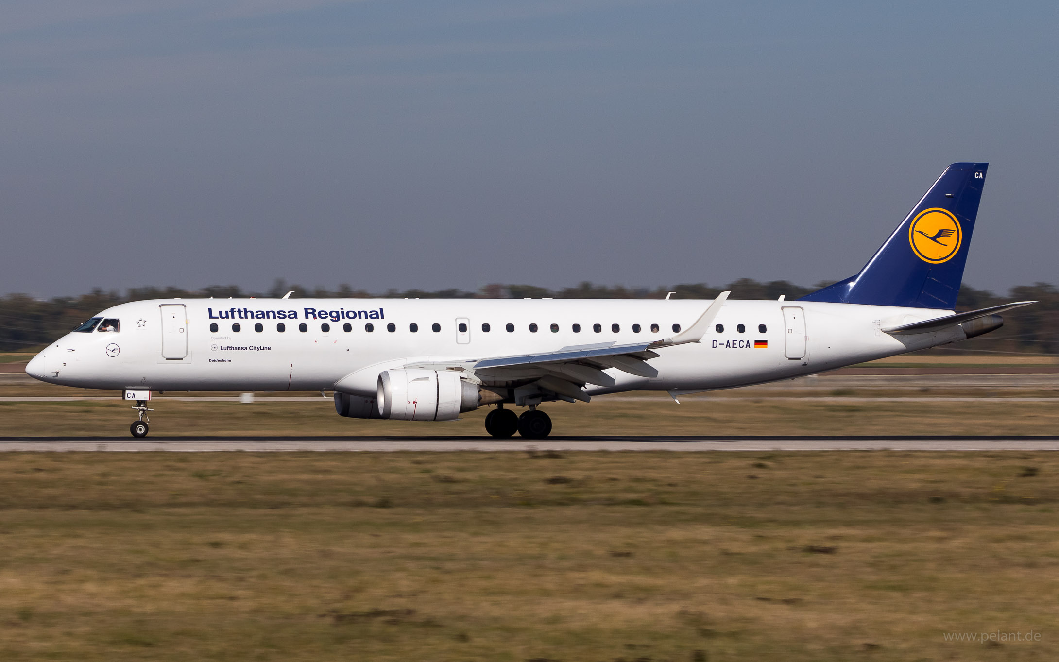 D-AECA Lufthansa CityLine Embraer ERJ-190LR in Stuttgart / STR