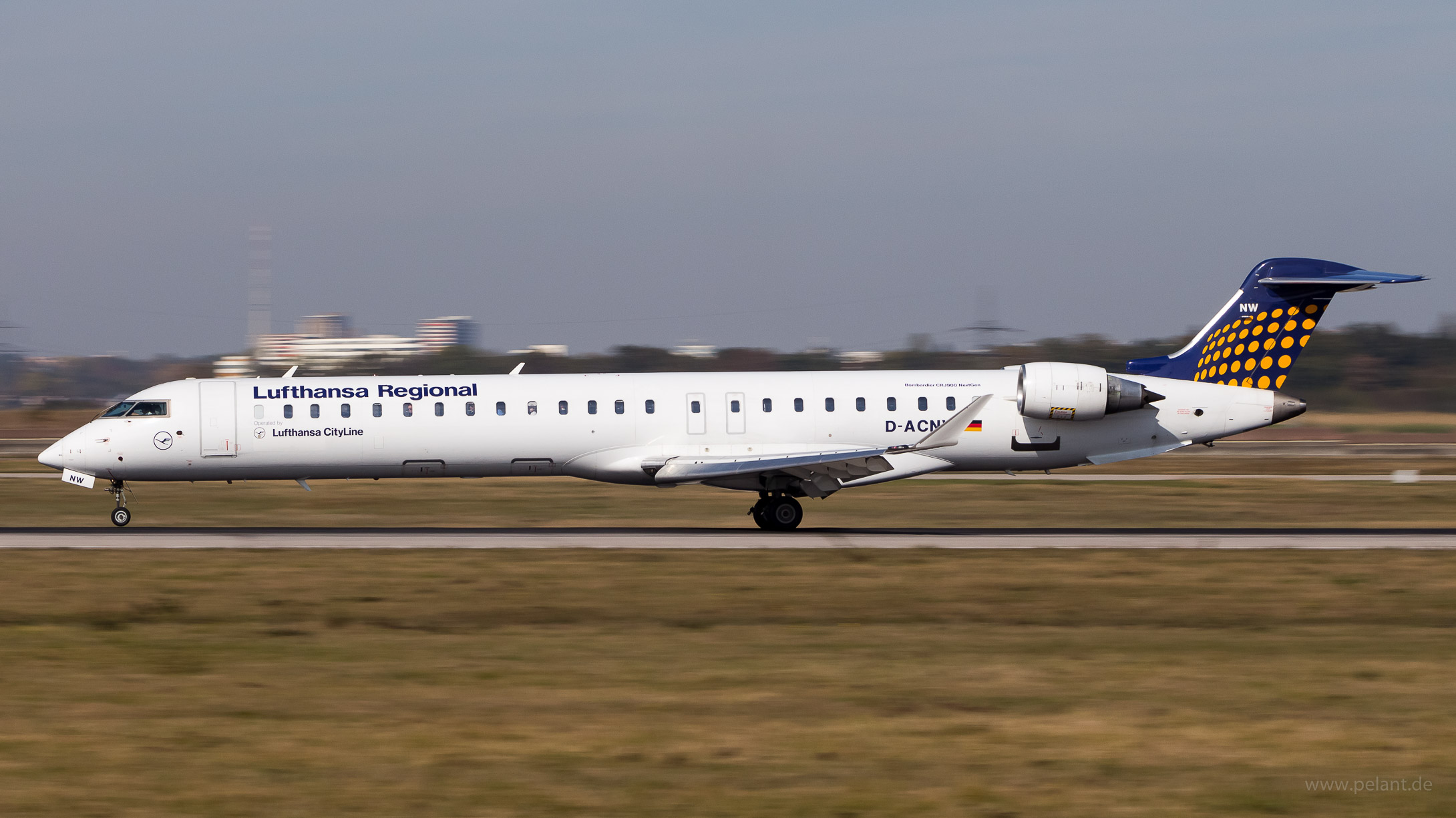 D-ACNW Lufthansa CityLine Bombardier CRJ900LR in Stuttgart / STR