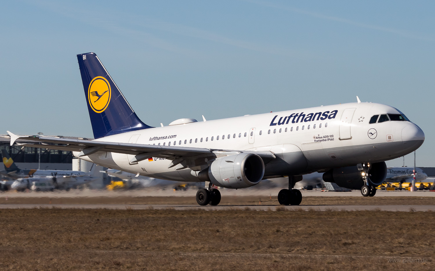 D-AIBI Lufthansa Airbus A319-112 in Stuttgart / STR