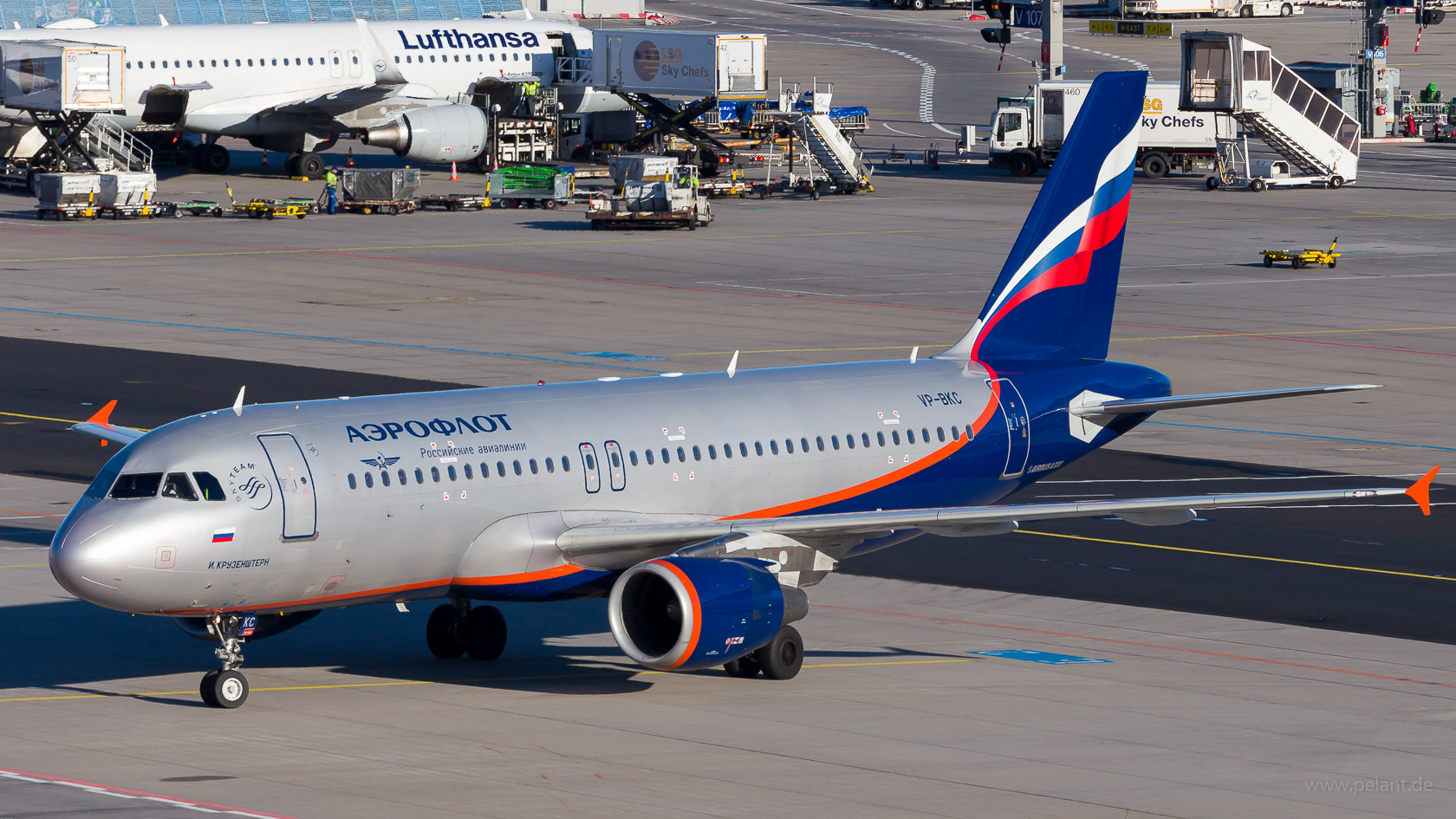 VP-BKC Aeroflot Airbus A320-214 in Frankfurt / FRA