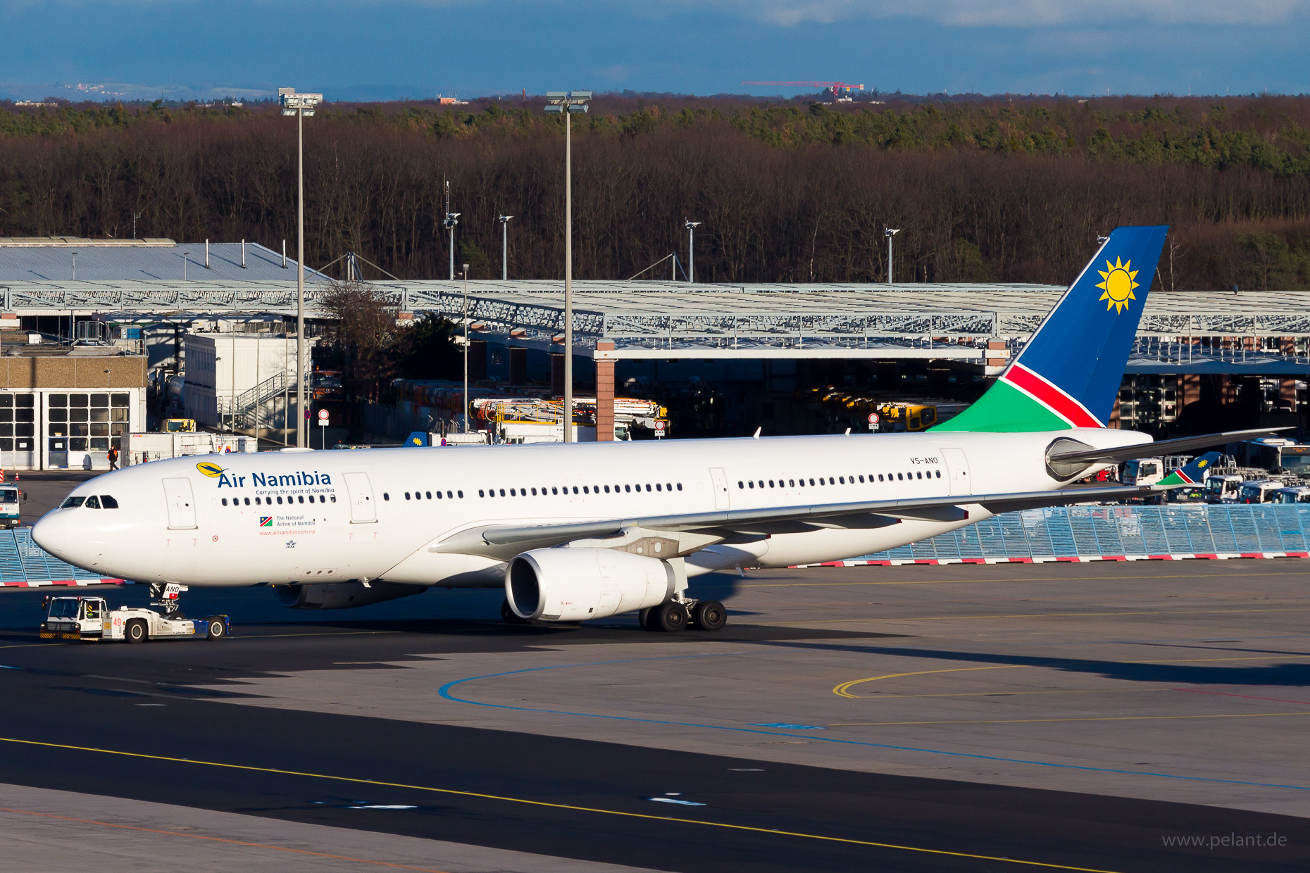 V5-ANO Air Namibia Airbus A330-243 in Frankfurt / FRA