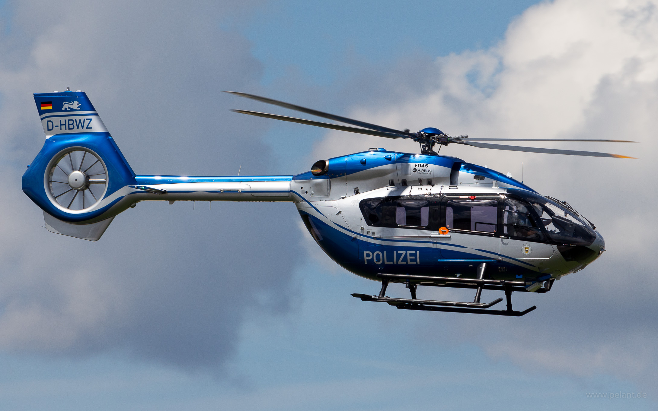 D-HBWZ Polizei Airbus Helicopters H145 in Stuttgart / STR