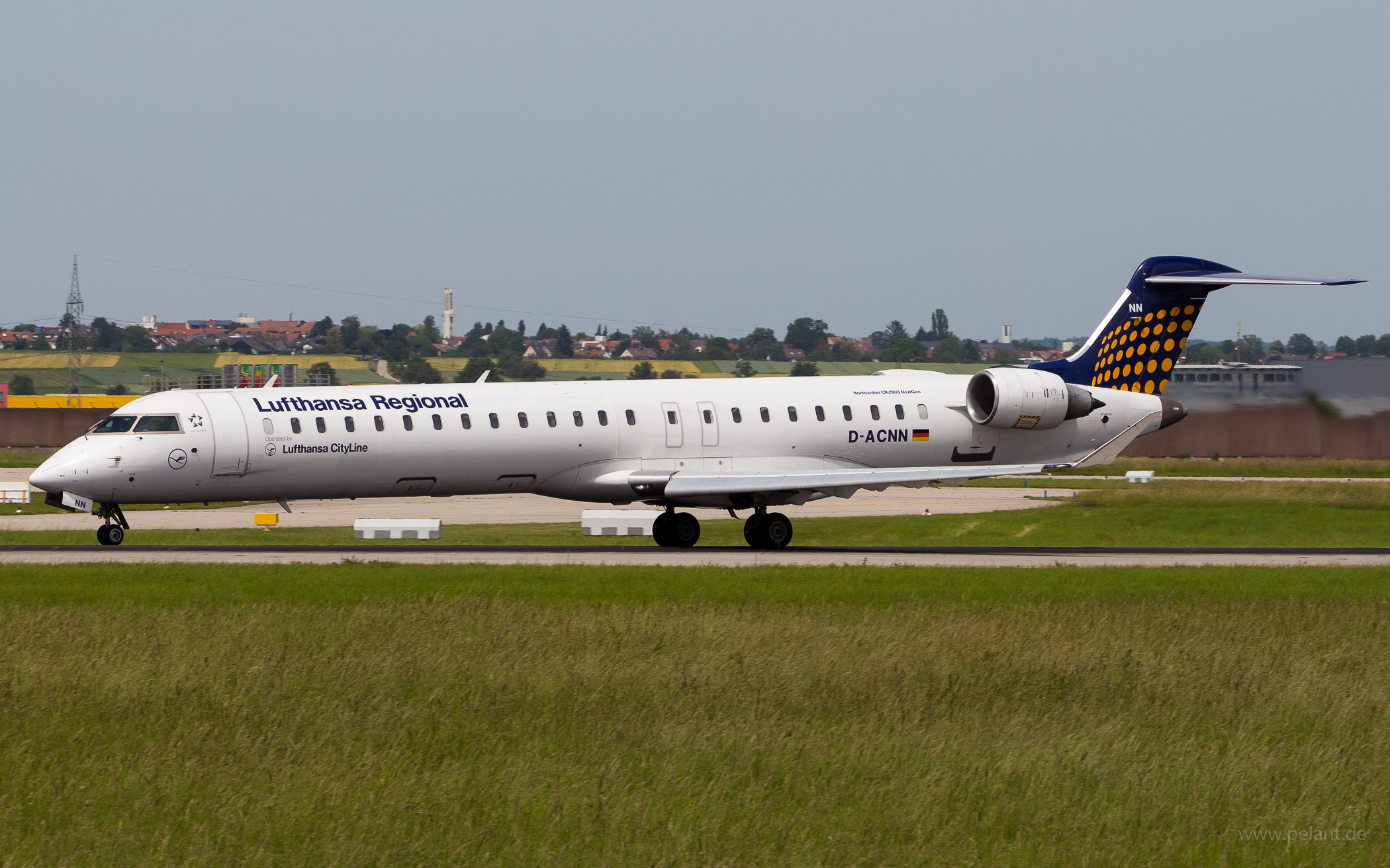 D-ACNN Lufthansa CityLine Bombardier CRJ900 in Stuttgart / STR