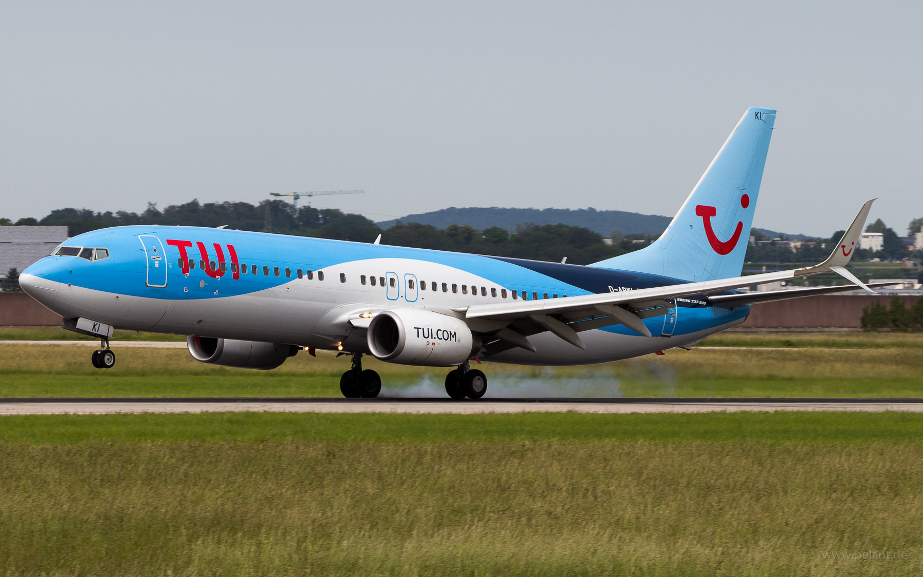 D-ABKI TUIfly Boeing 737-86J in Stuttgart / STR