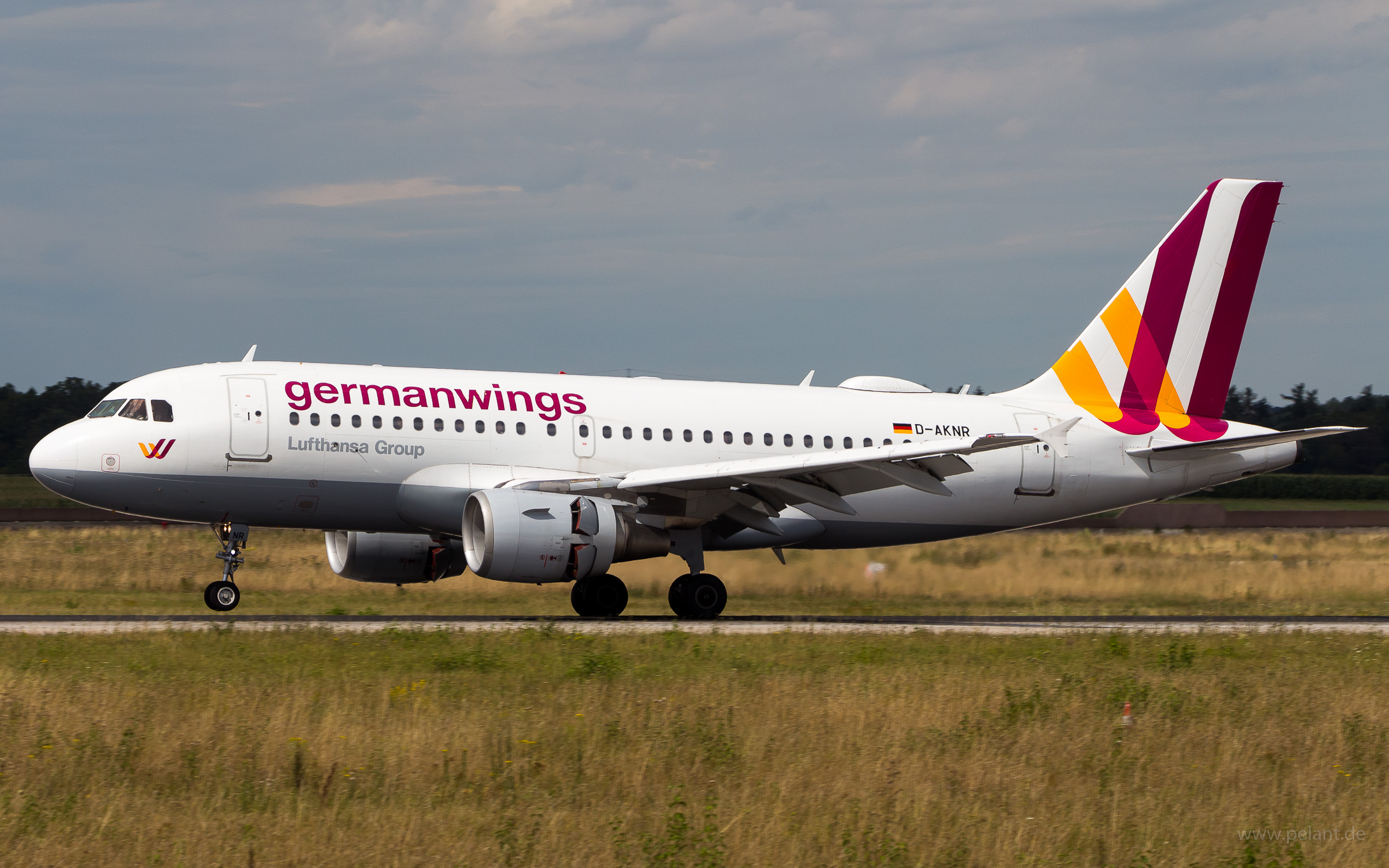 D-AKNR Germanwings Airbus A319-112 in Stuttgart / STR
