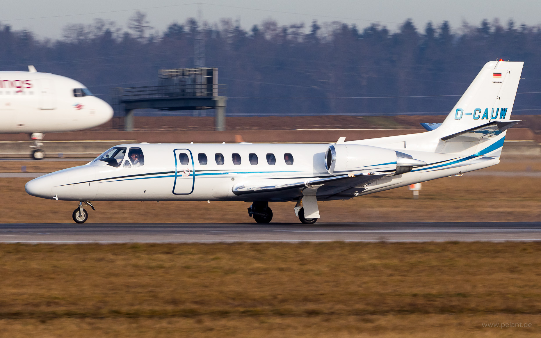 D-CAUW Stuttgarter Flugdienst Cessna 560 Citation Encore in Stuttgart / STR