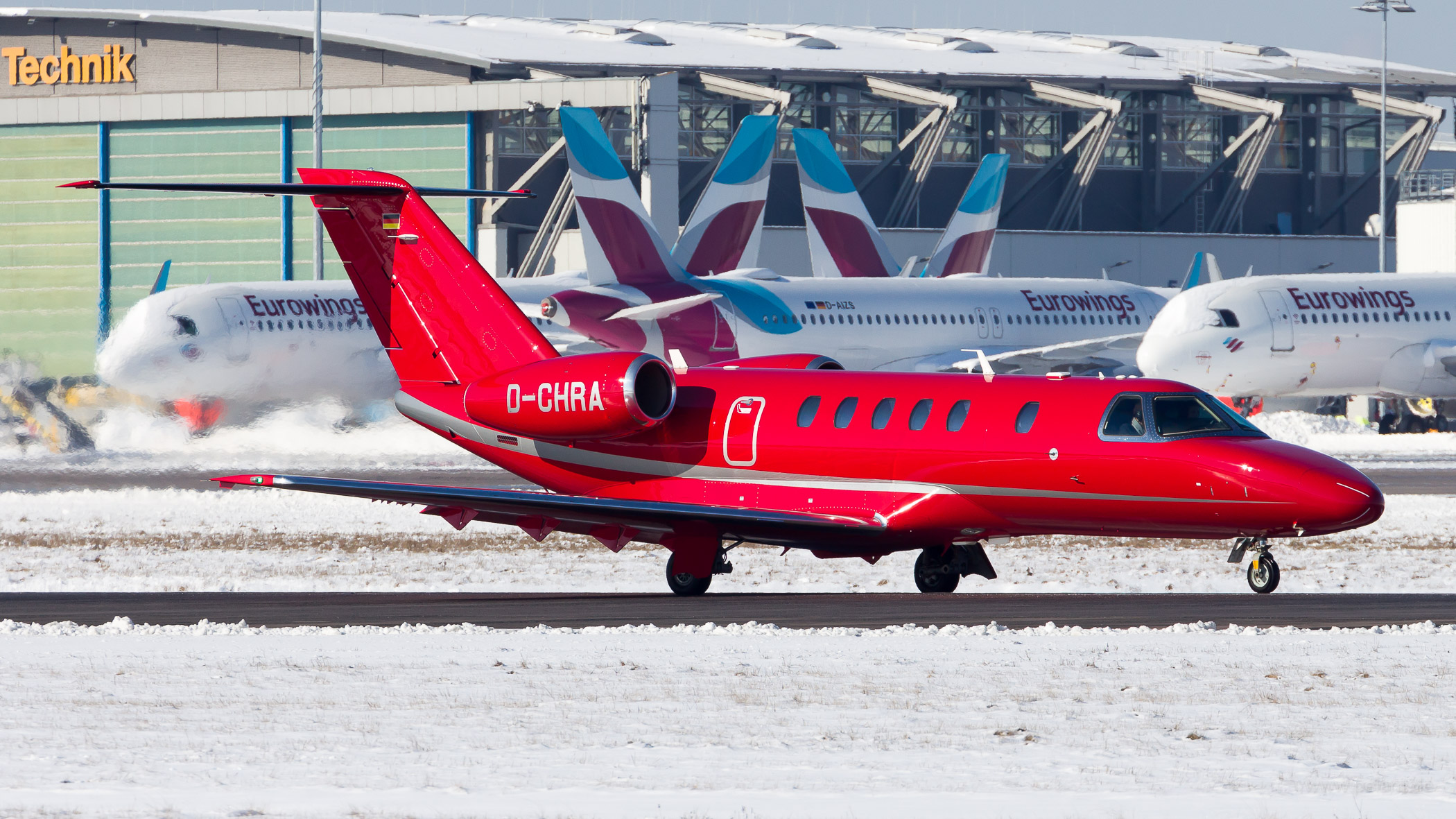 D-CHRA E-Aviation Eisele Flugd. Cessna 525C CitationJet CJ4 in Stuttgart / STR