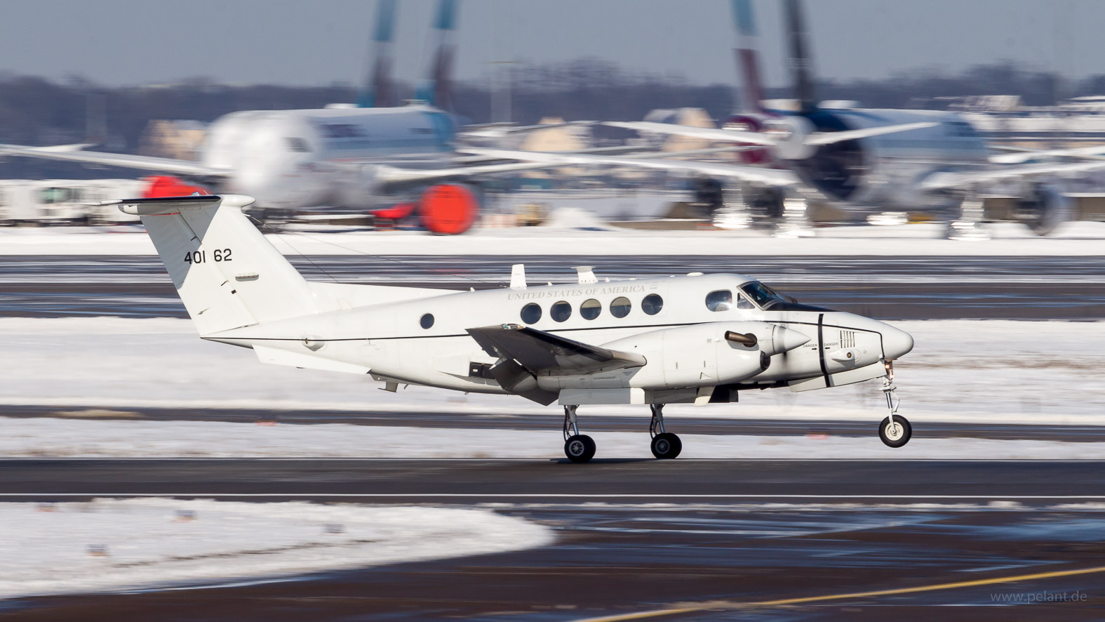 84-00162 USAF, -Army etc. Beechcraft C-12U Huron in Stuttgart / STR