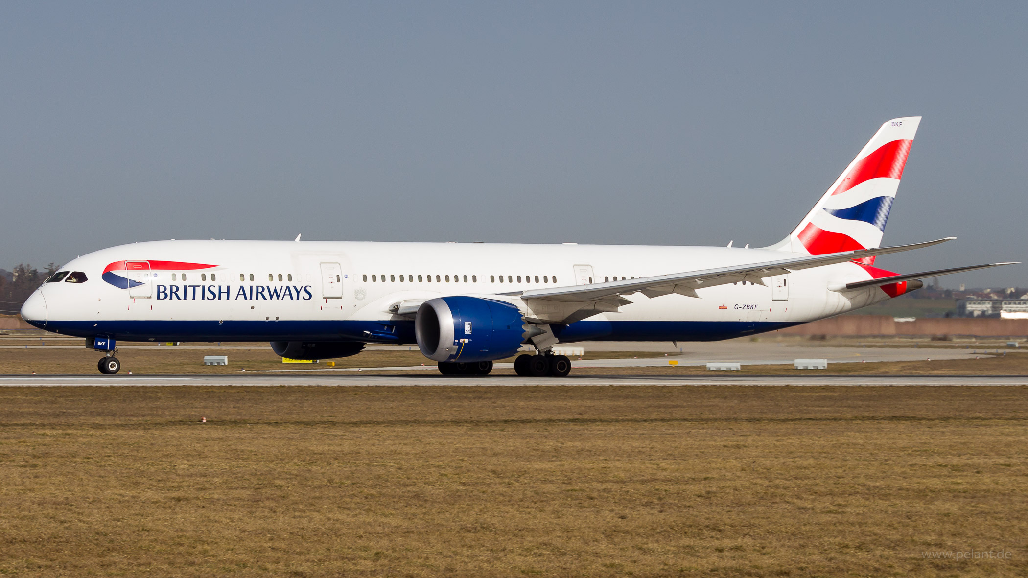 G-ZBKF British Airways Boeing 787-9 in Stuttgart / STR