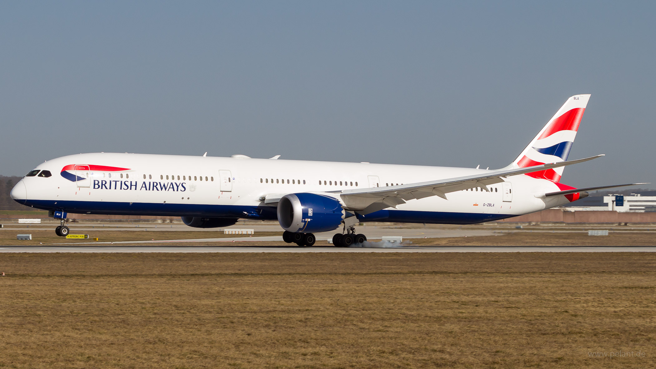 G-ZBLA British Airways Boeing 787-10 in Stuttgart / STR
