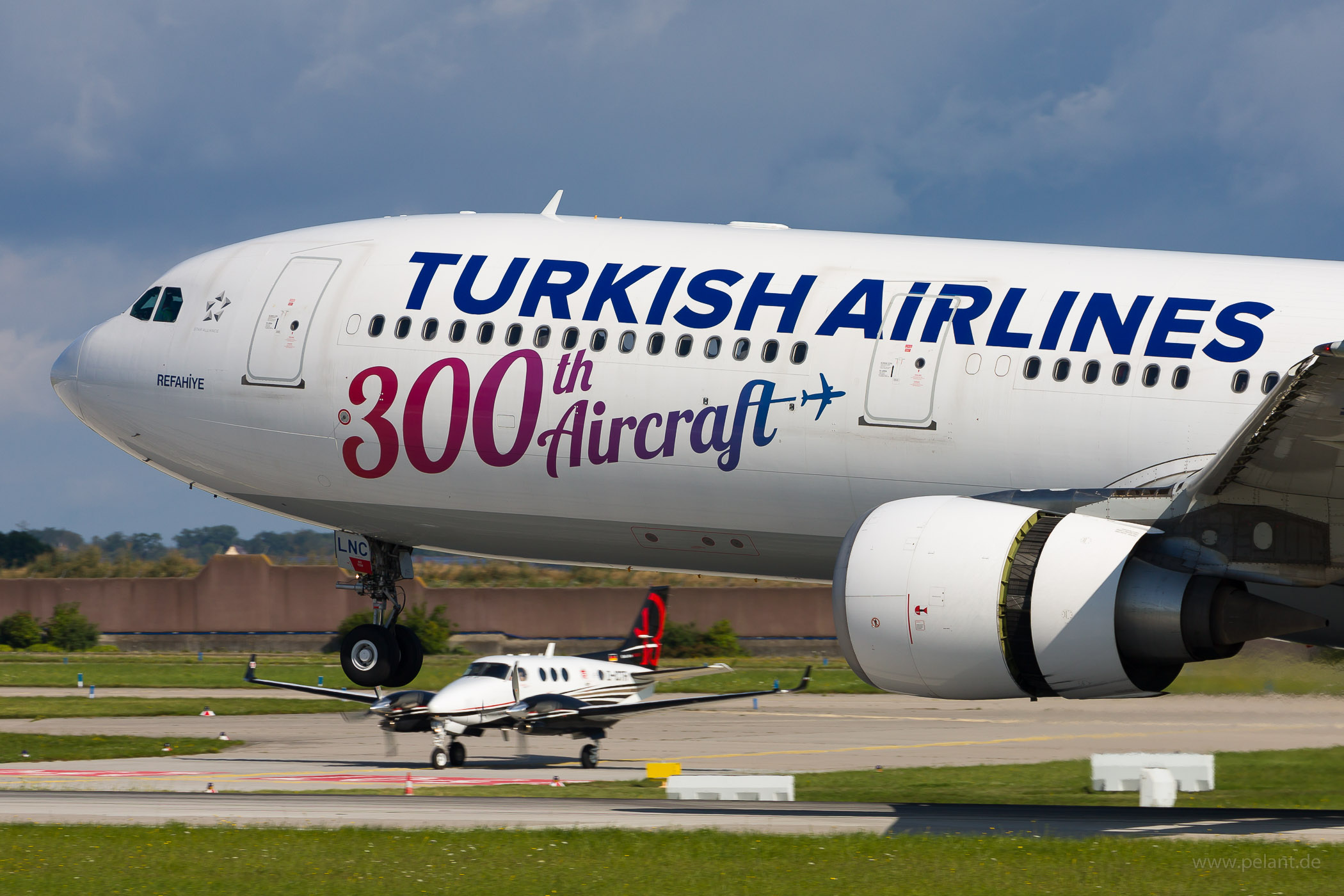 TC-LNC Turkish Airlines Airbus A330-303 in Stuttgart / STR