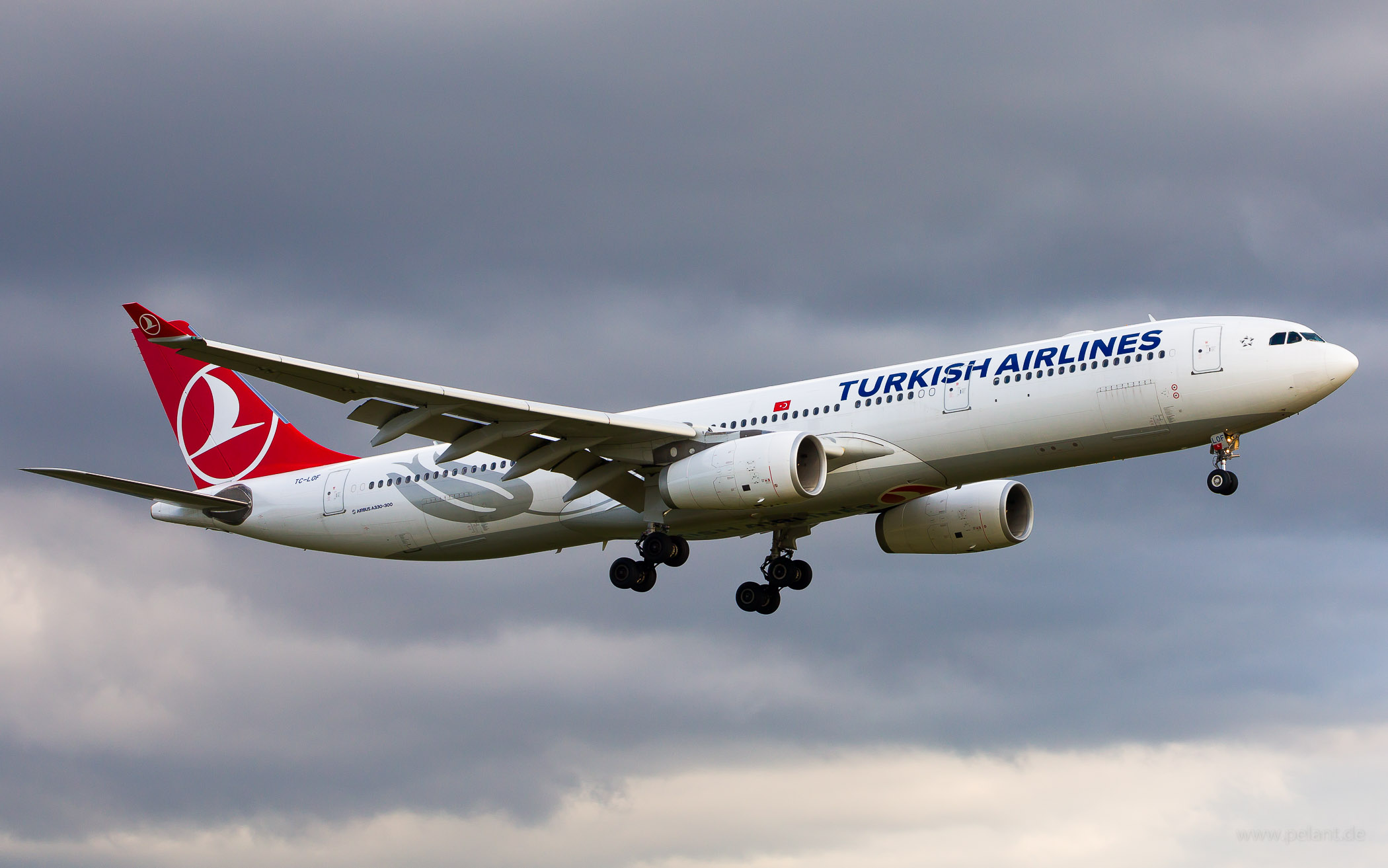 TC-LOF Turkish Airlines Airbus A330-343 in Stuttgart / STR