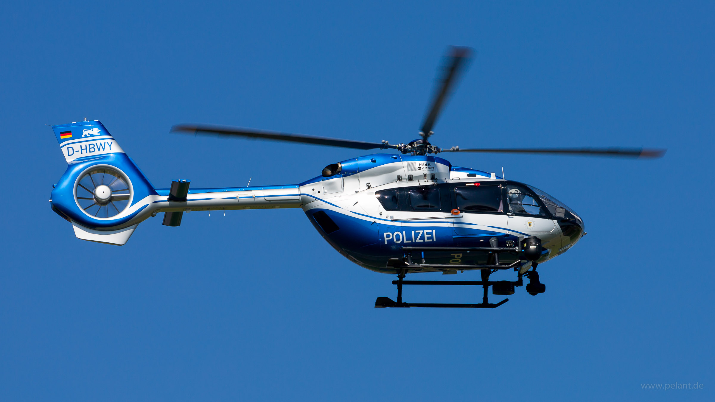 D-HBWY Polizei Airbus Helicopters H145 in Stuttgart / STR