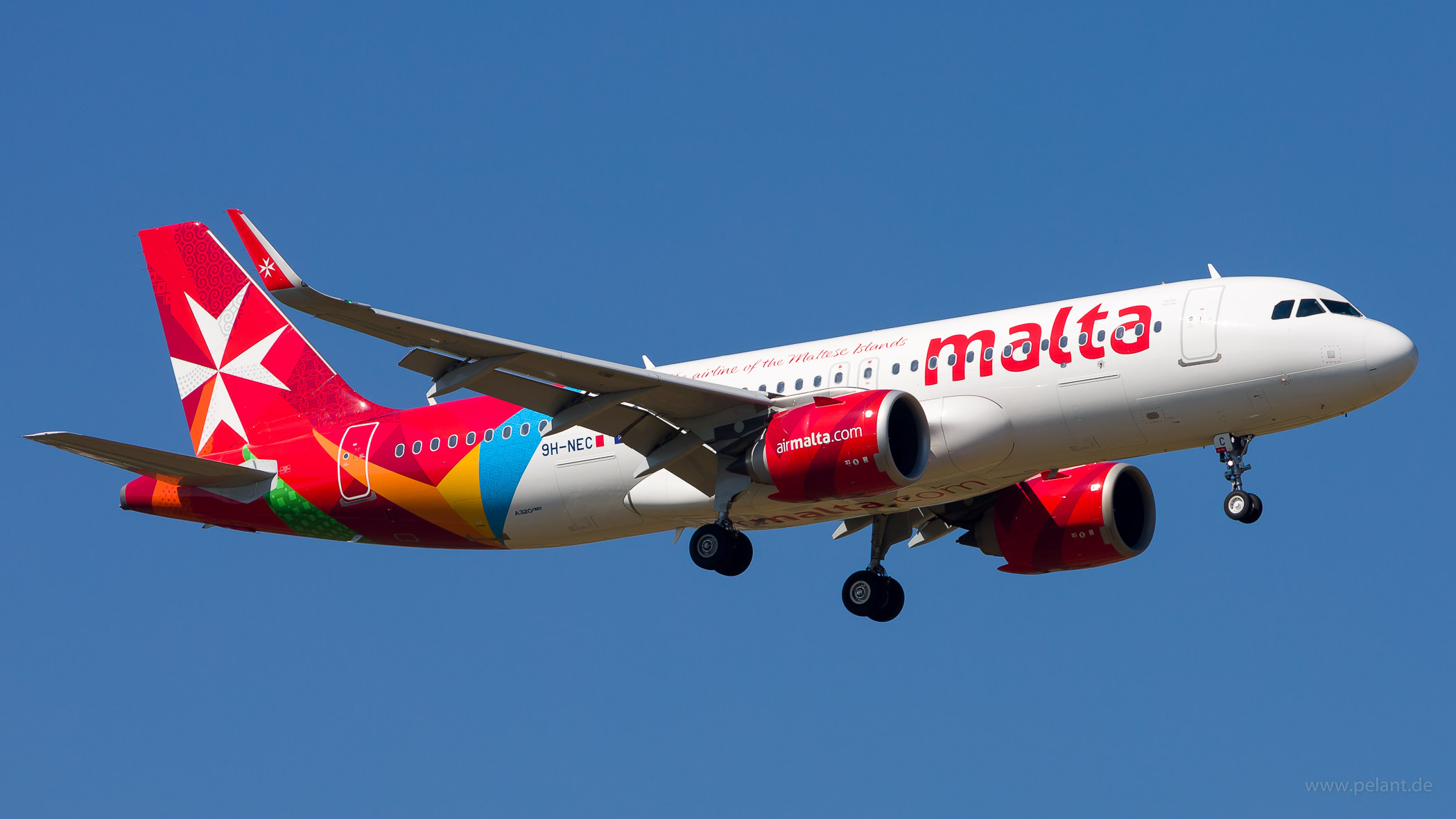 9H-NEC Air Malta Airbus A320-251N in Stuttgart / STR