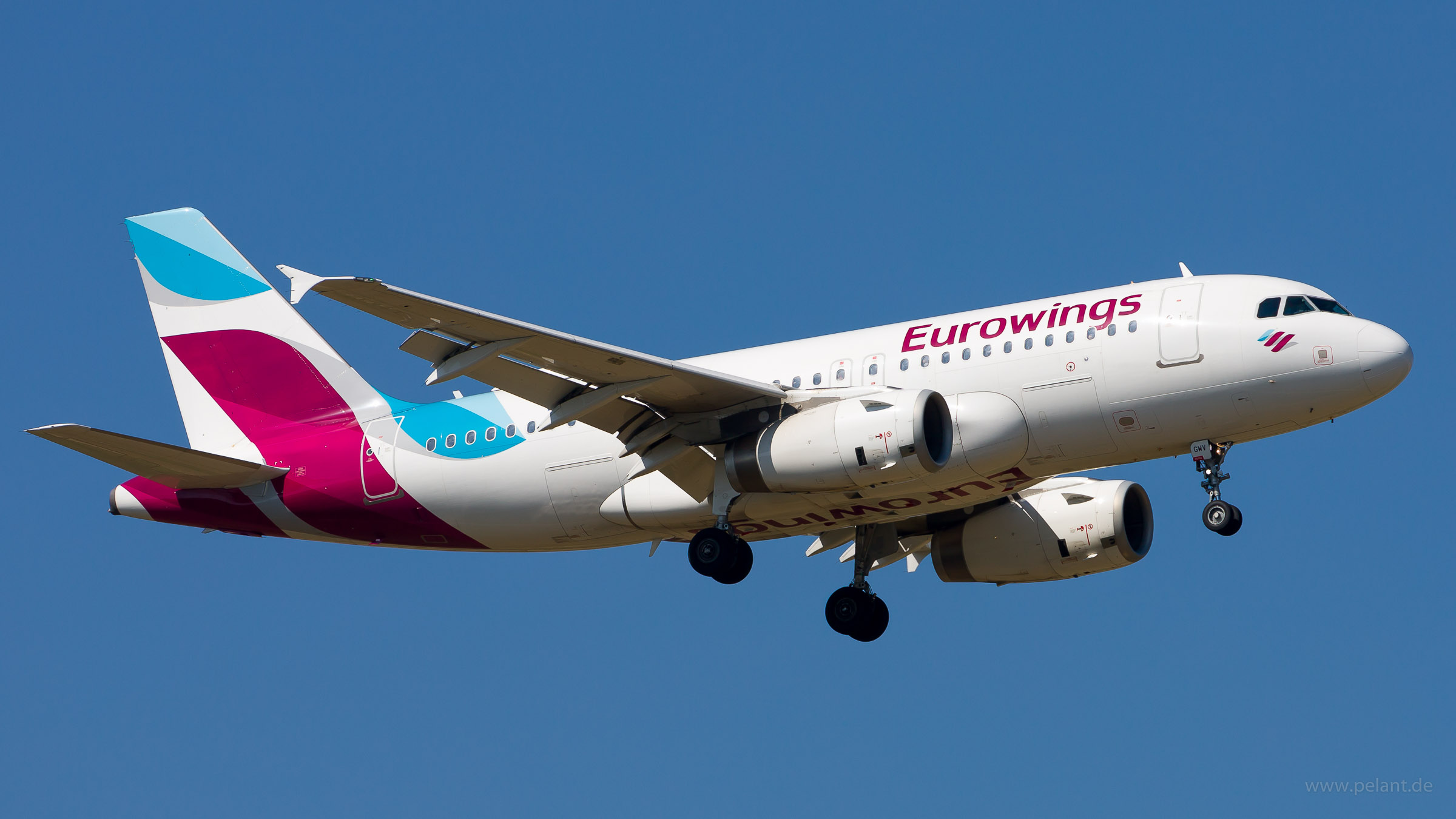 D-AGWV Eurowings Airbus A319-132 in Stuttgart / STR