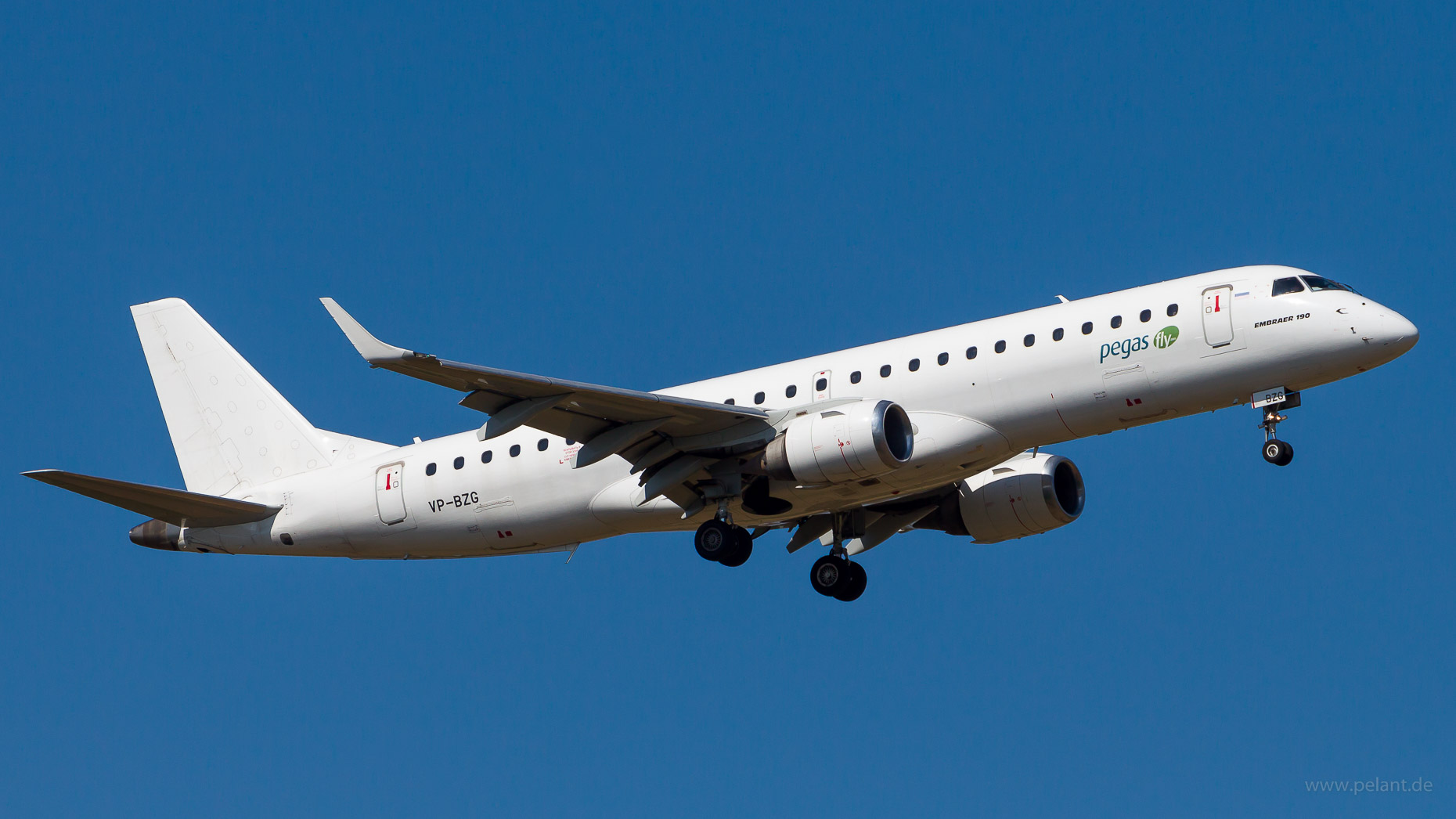 VP-BZG Pegas Fly (Ikar Airlines) Embraer ERJ-190LR in Stuttgart / STR