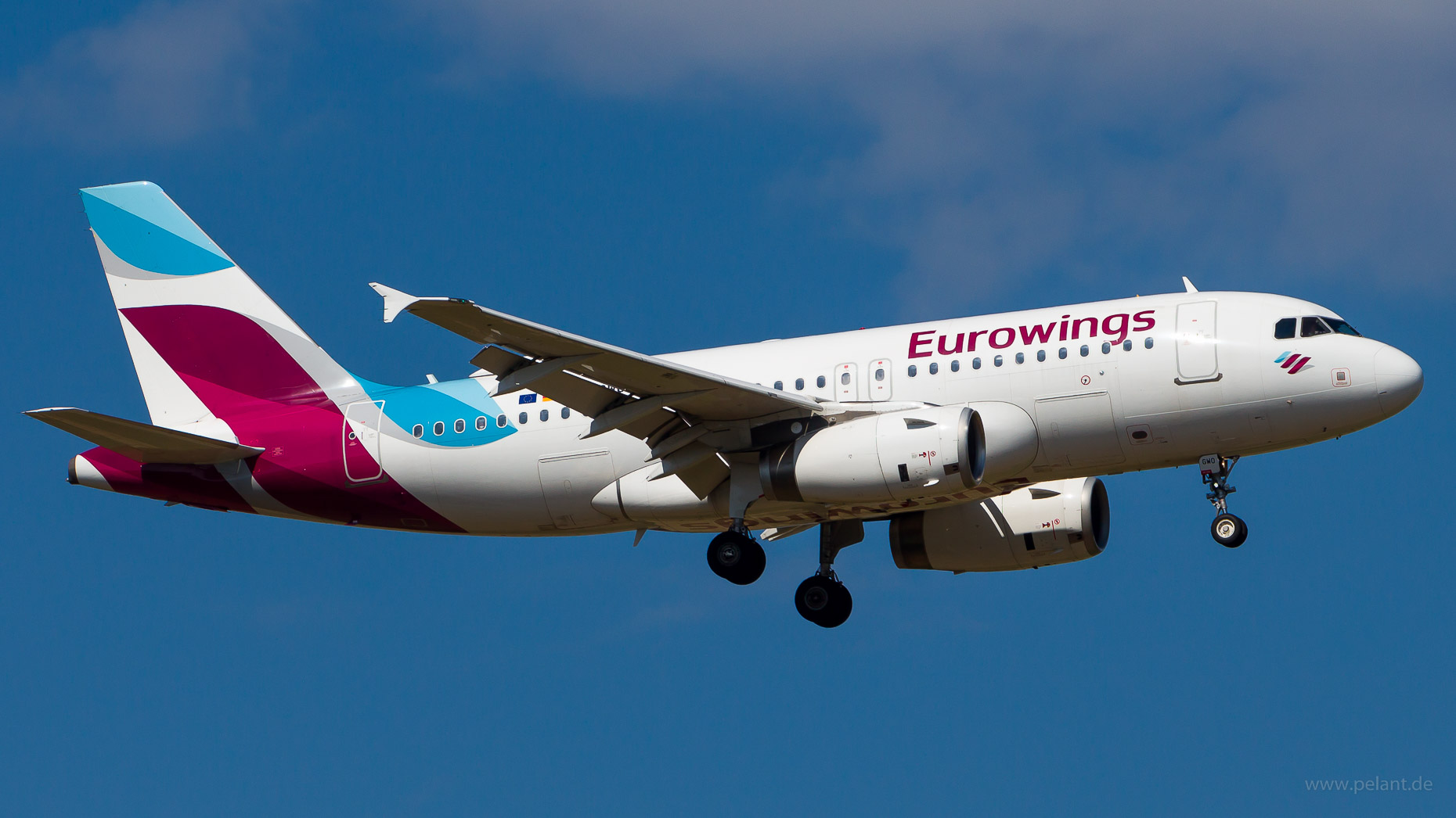 D-AGWO Eurowings Airbus A319-132 in Stuttgart / STR