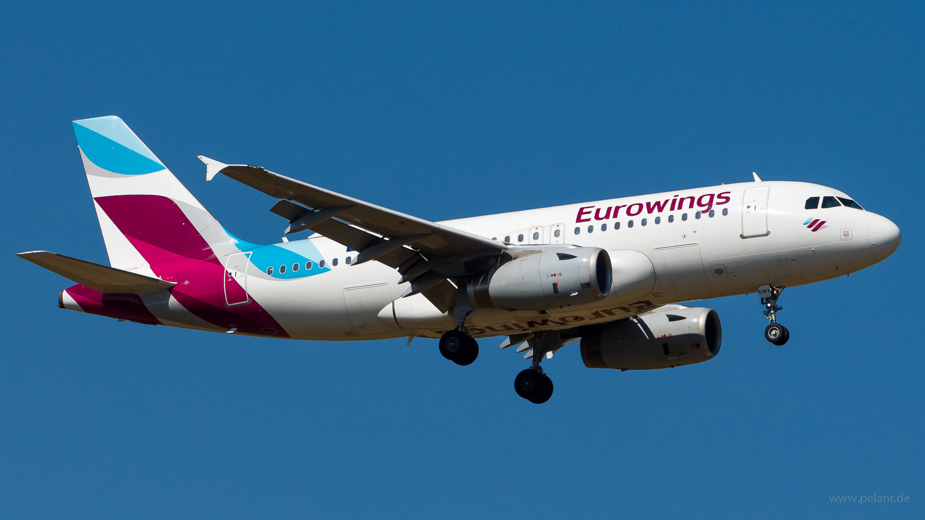 D-AGWX Eurowings Airbus A319-132 in Stuttgart / STR