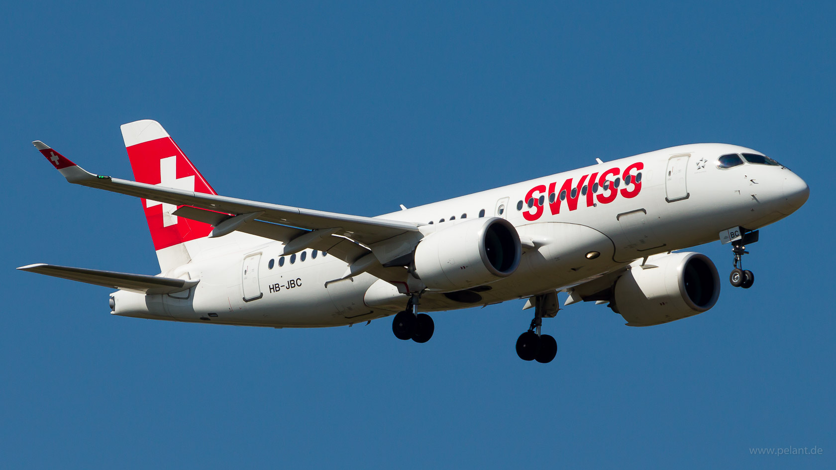 HB-JBC Swiss Bombardier CS100 in Stuttgart / STR