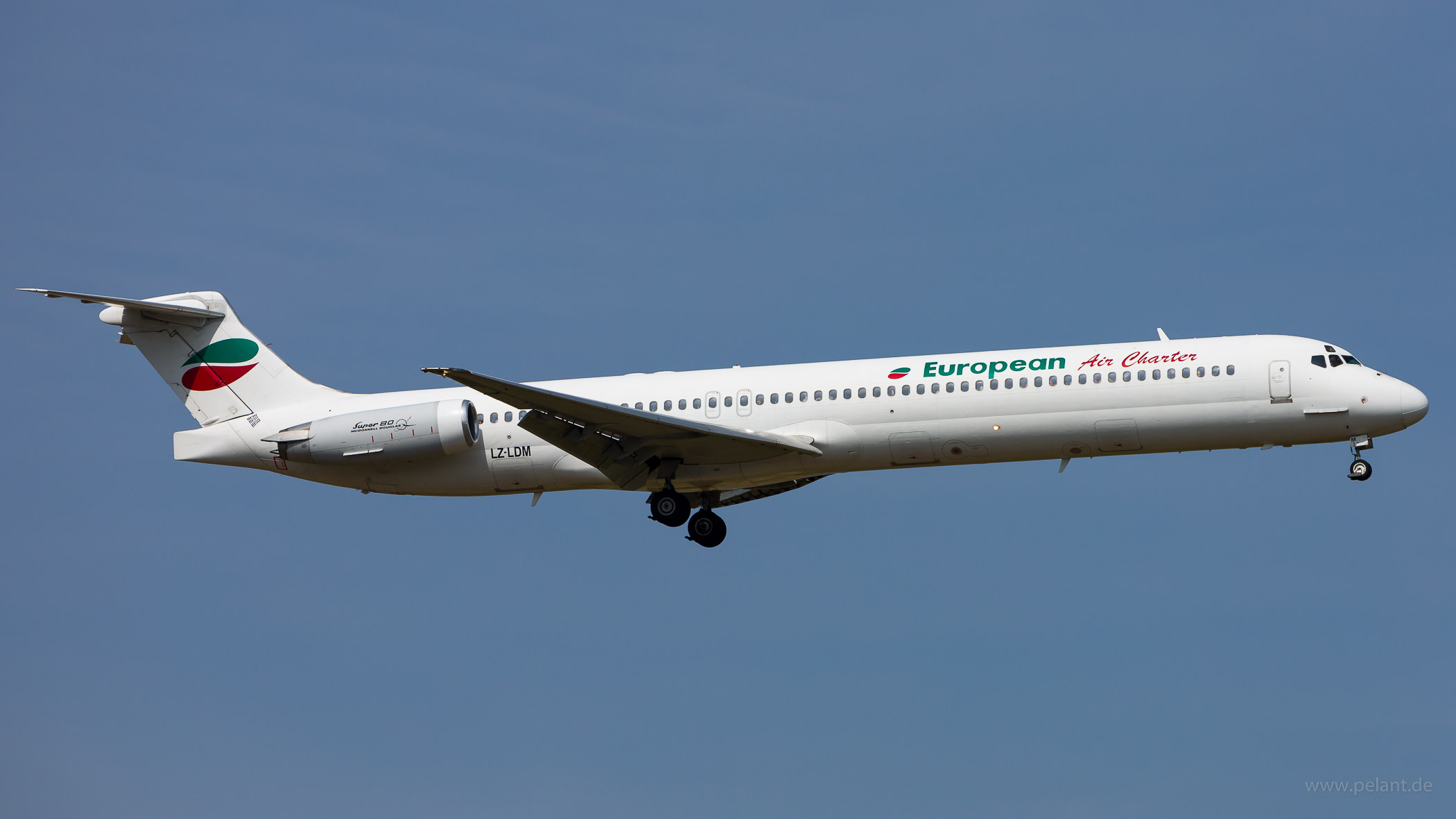 LZ-LDM Bulgarian Air Charter McDonnell Douglas MD-82 in Stuttgart / STR