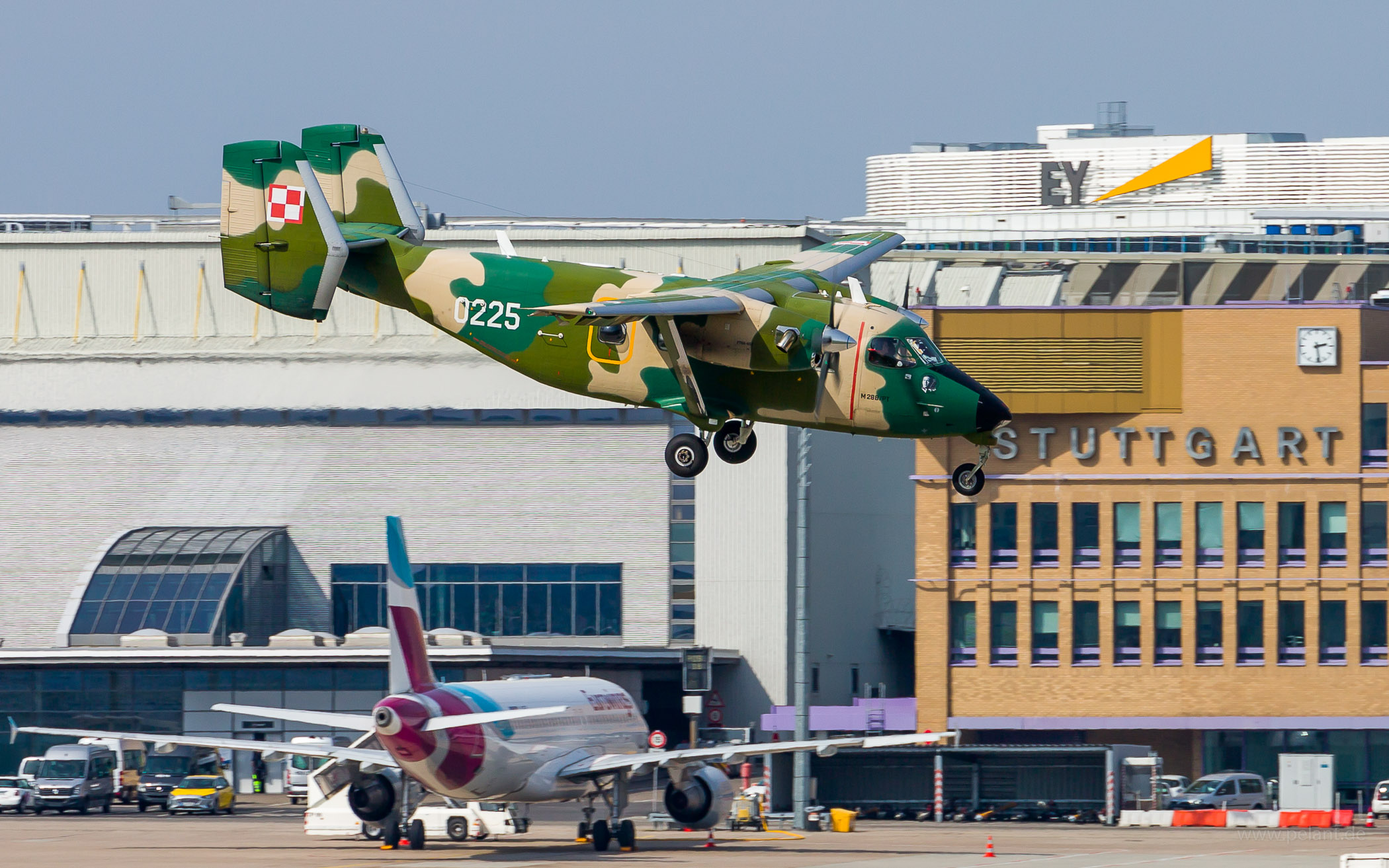 0225 Polen PZL-Mielec M-28B/PT Bryza in Stuttgart / STR