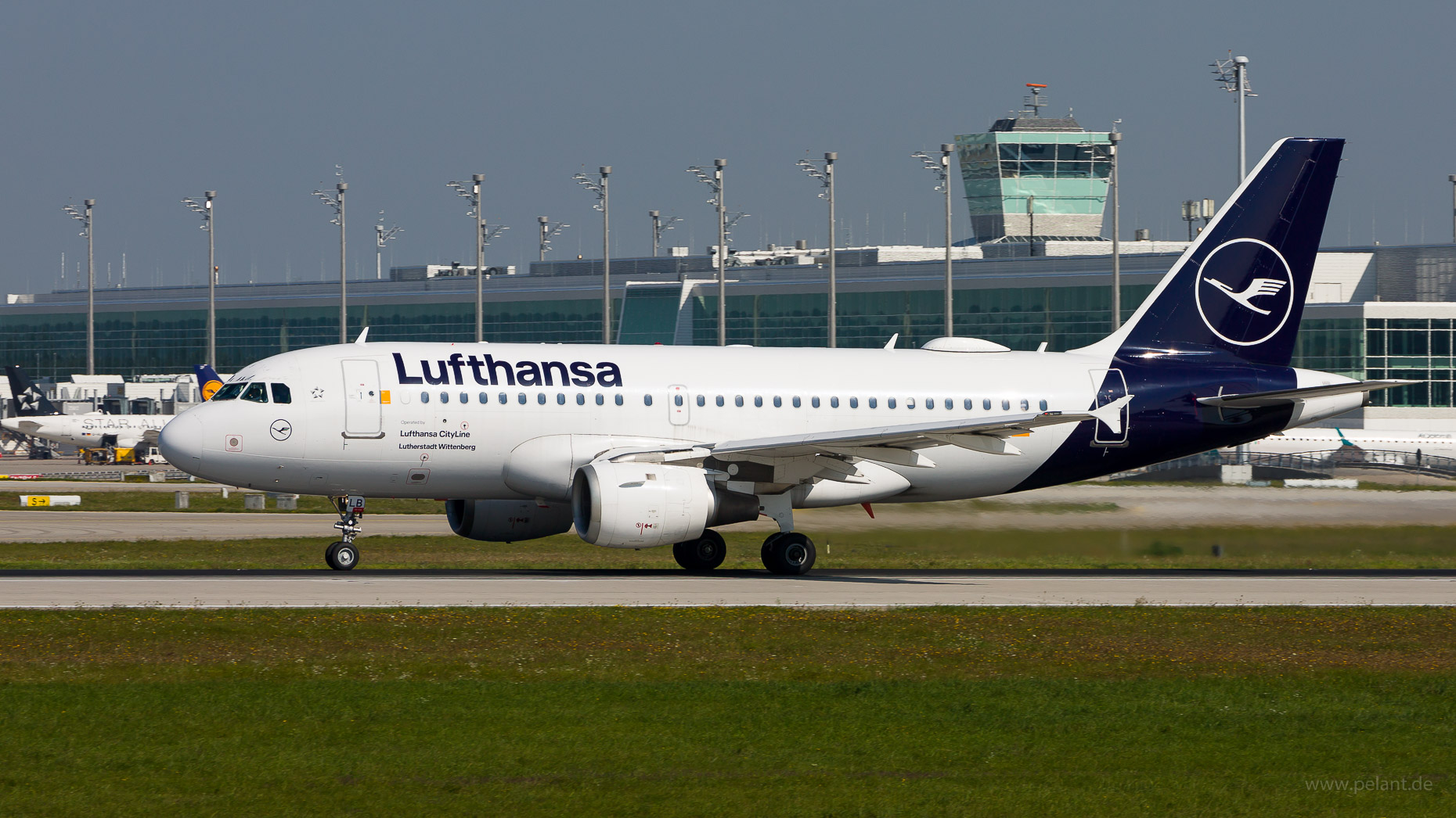 D-AILB Lufthansa CityLine Airbus A319-114 in Mnchen / MUC