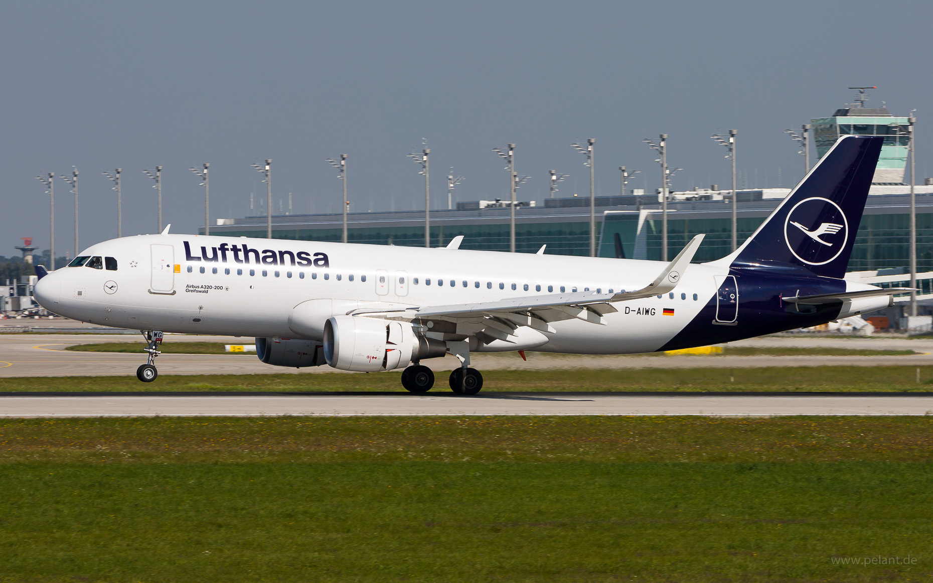 D-AIWG Lufthansa Airbus A320-214 in Mnchen / MUC