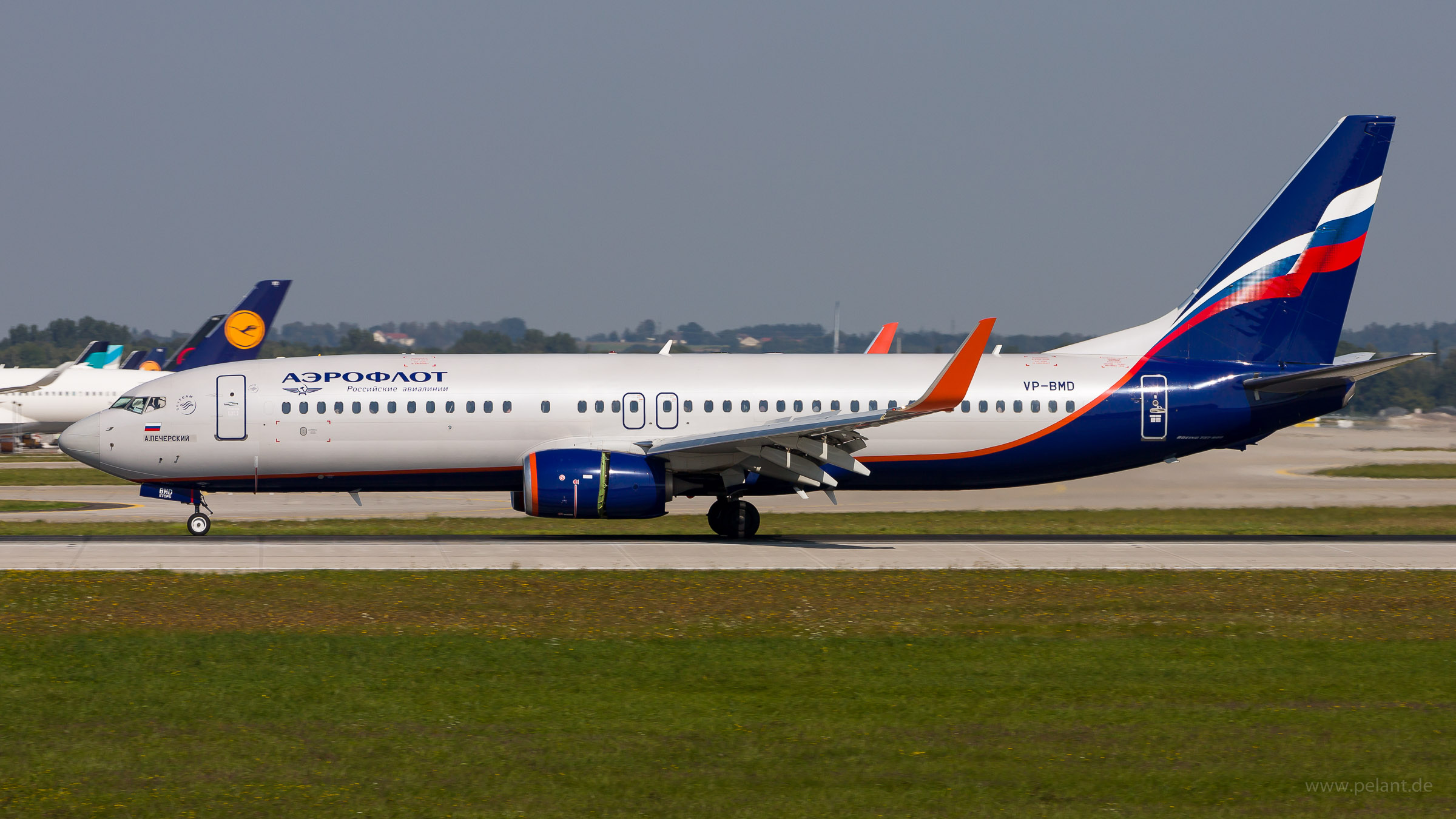 VP-BMD Aeroflot Boeing 737-8MC in München / MUC