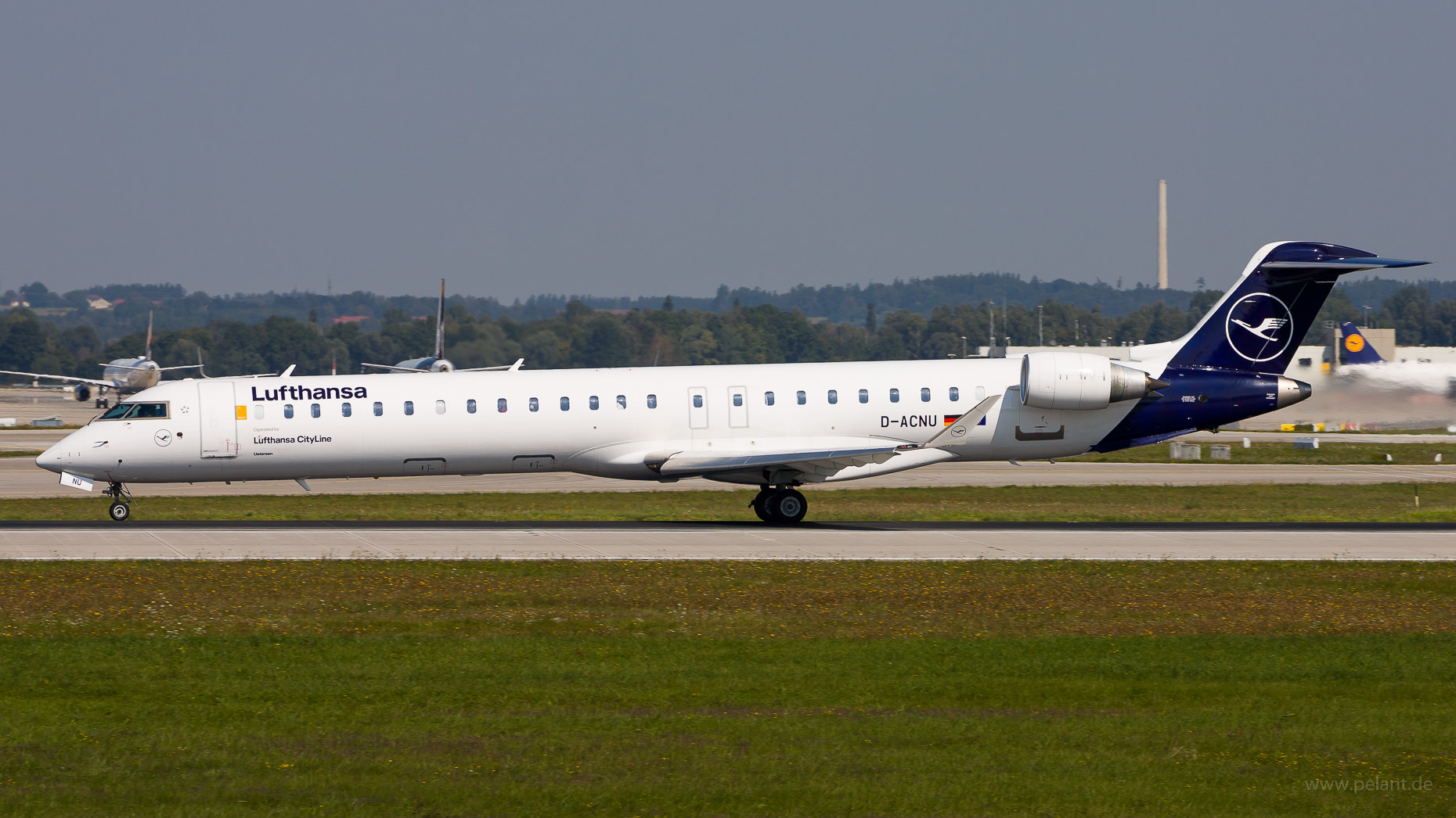 D-ACNU Lufthansa CityLine Bombardier CRJ900 in Mnchen / MUC