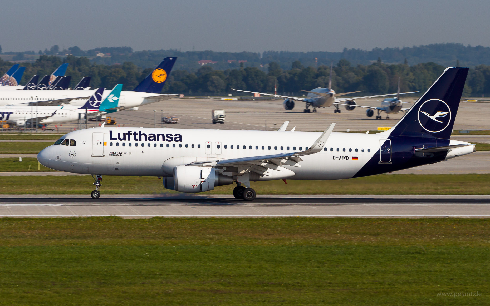 D-AIWD Lufthansa Airbus A320-214 in Mnchen / MUC