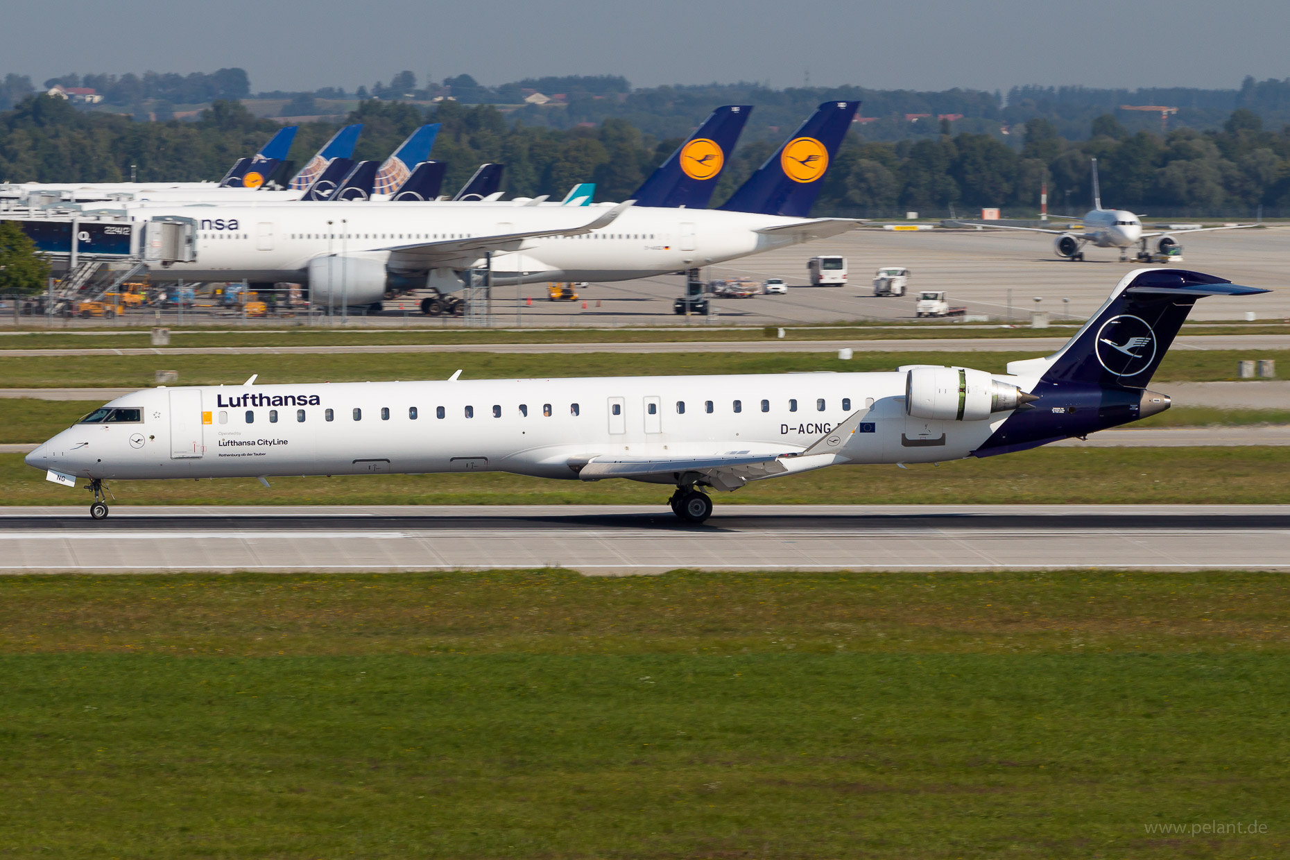 D-ACNG Lufthansa CityLine Bombardier CRJ900 in Mnchen / MUC